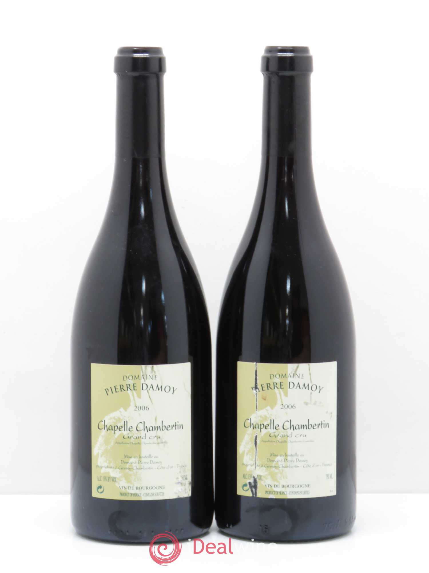 Chapelle-Chambertin Grand Cru Pierre Damoy 2006 - Lot de 2 bouteilles - 0