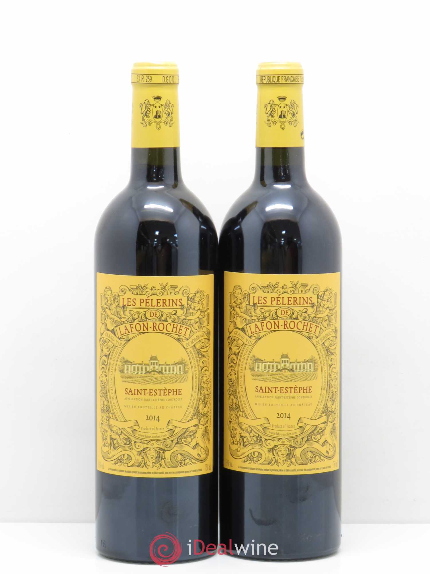 Les Pélerins de Lafon-Rochet Second Vin 2014 - Lot de 5 bouteilles - 2