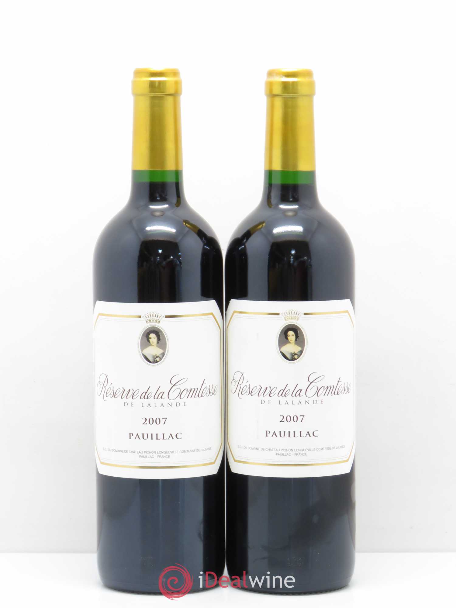 Réserve de la Comtesse Second Vin 2007 - Lot de 5 bouteilles - 2