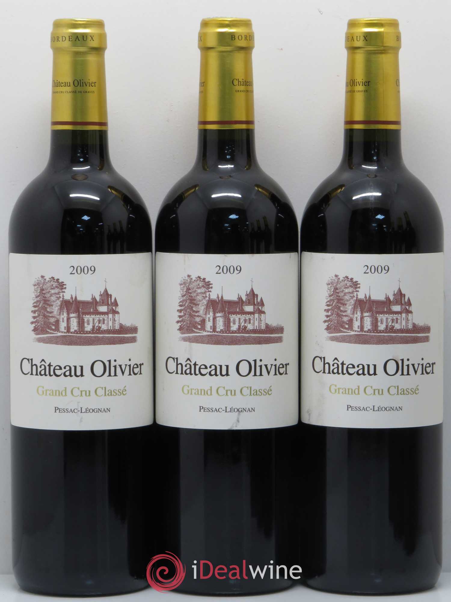 Château Olivier Cru Classé de Graves 2009 - Lot de 6 bouteilles - 1