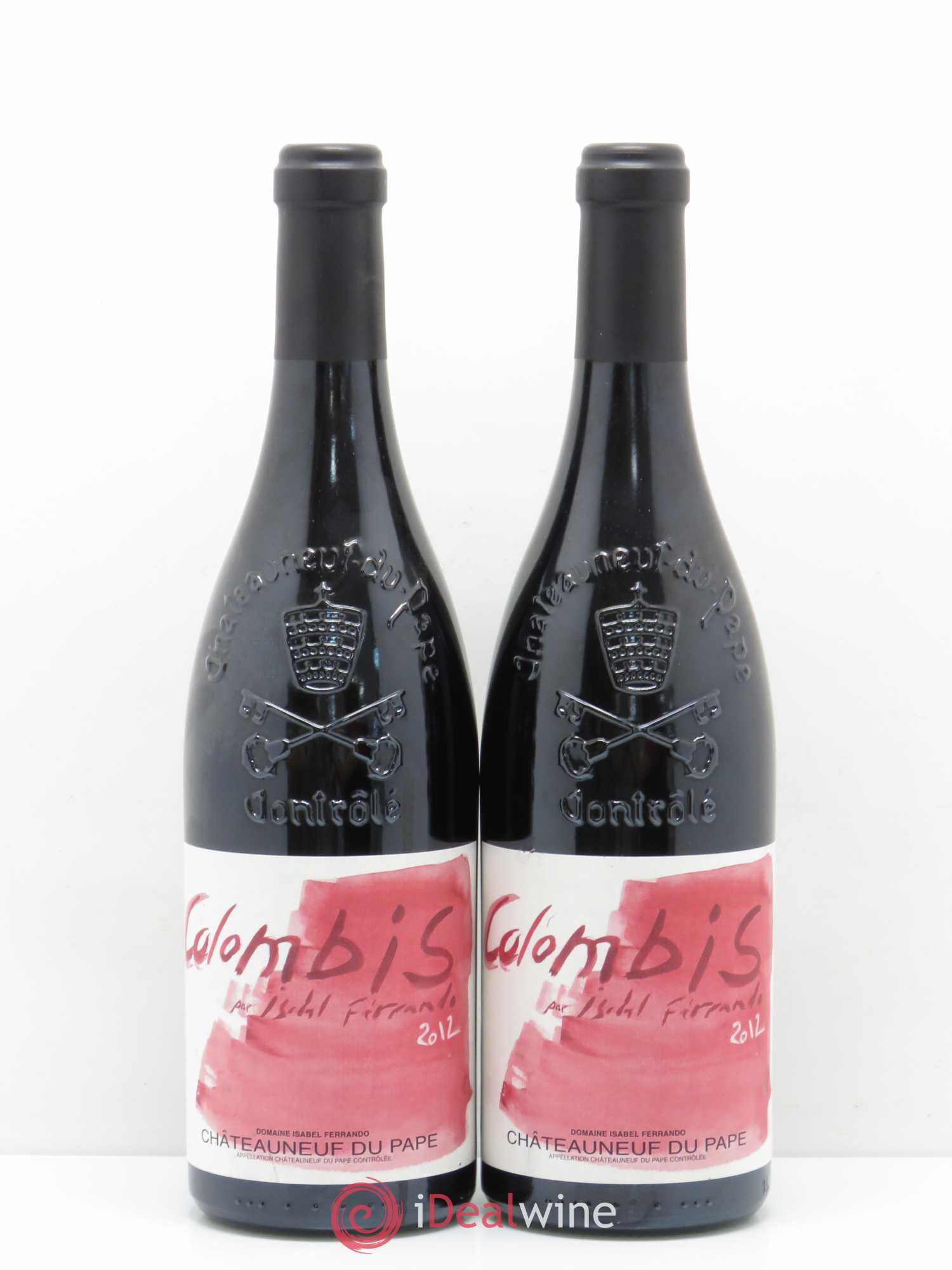 Châteauneuf-du-Pape Colombis Domaine Saint-Préfert 2012 - Lot de 2 bouteilles - 0