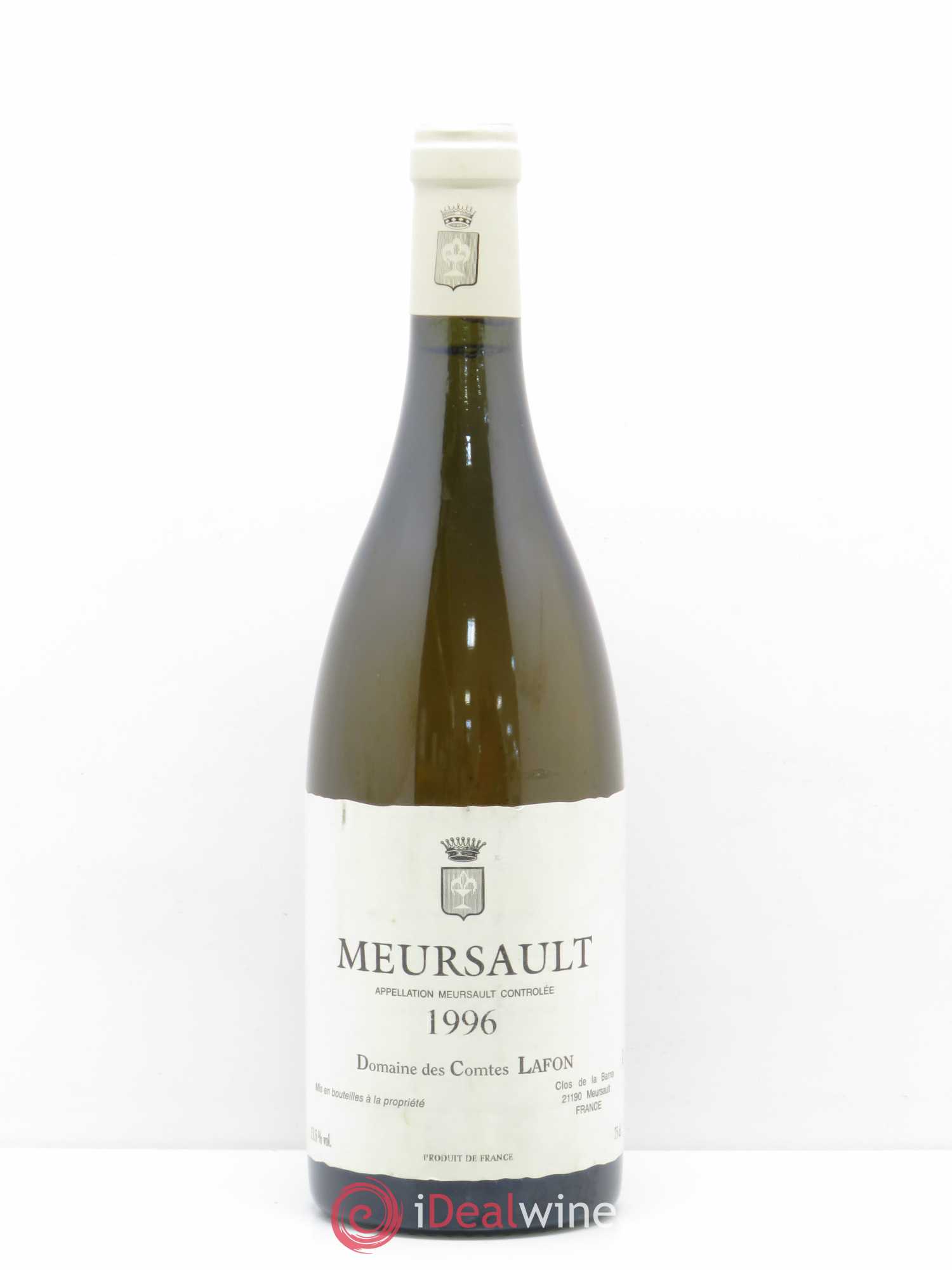 Meursault Comtes Lafon (Domaine des) 1996 - Lot de 1 bouteille - 0