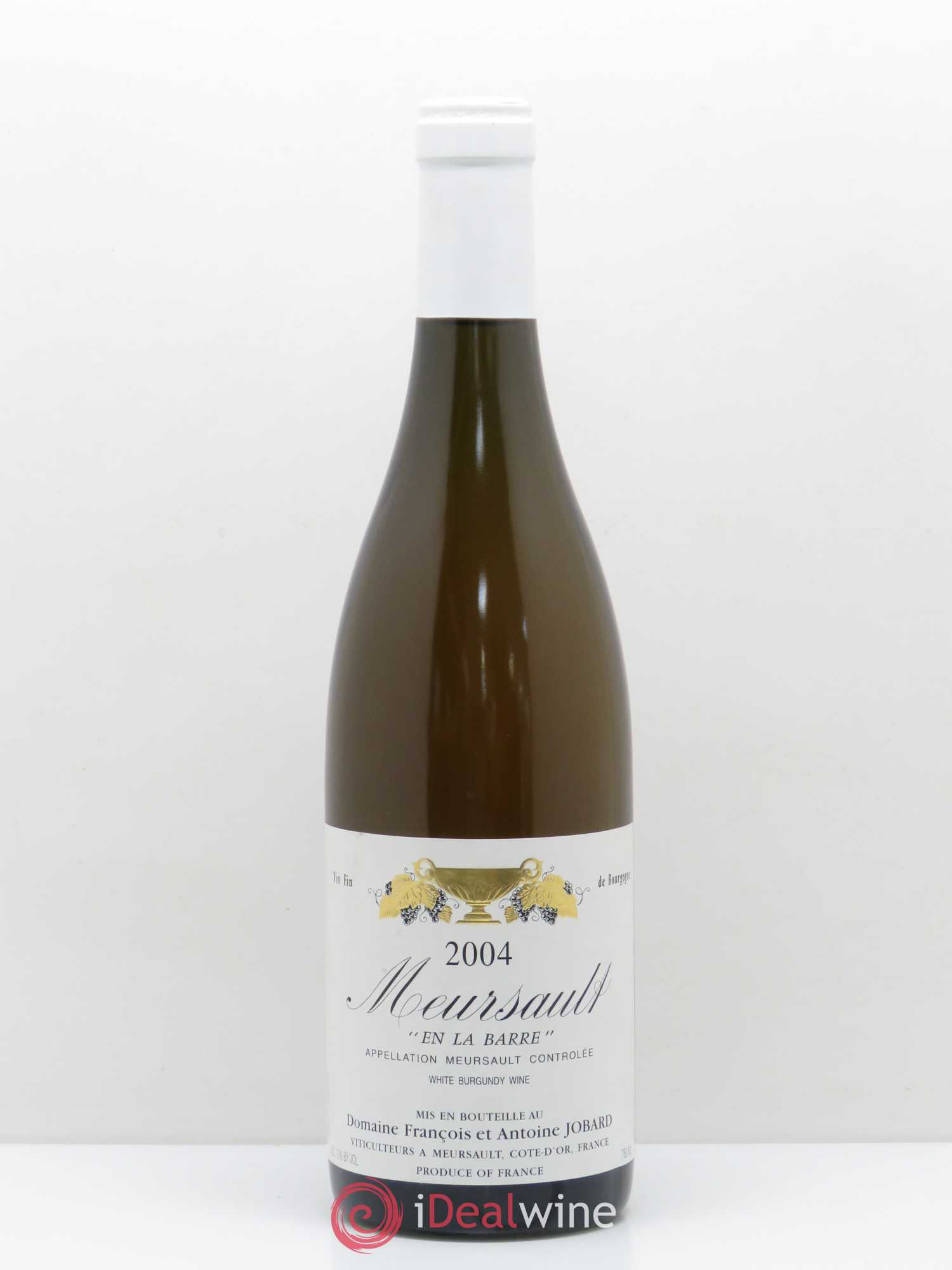 Meursault En la Barre François et Antoine Jobard (Domaine) 2004 - Lot de 1 bouteille - 0