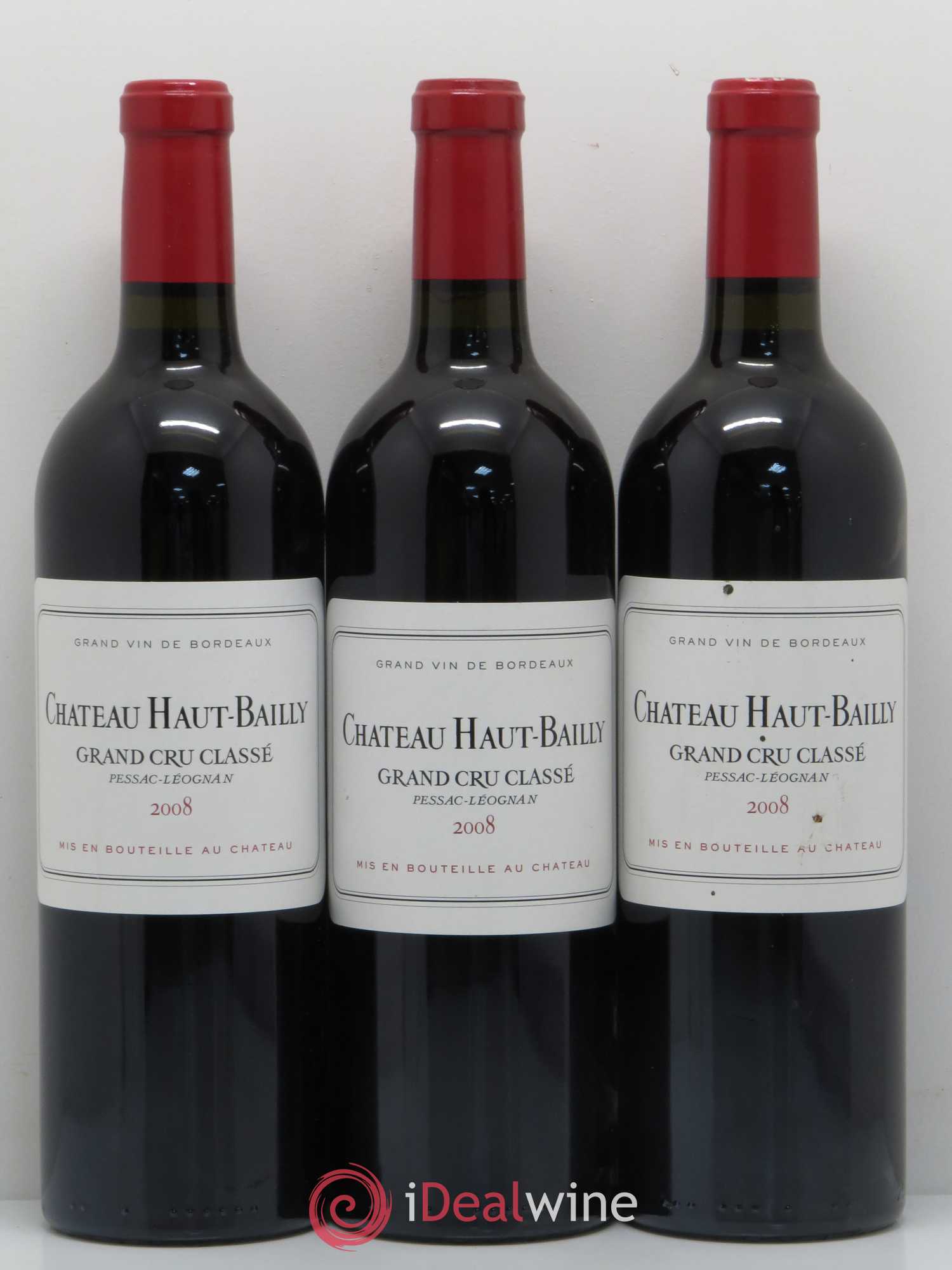 Château Haut-Bailly Cru Classé de Graves 2008 - Lot de 6 bouteilles - 2