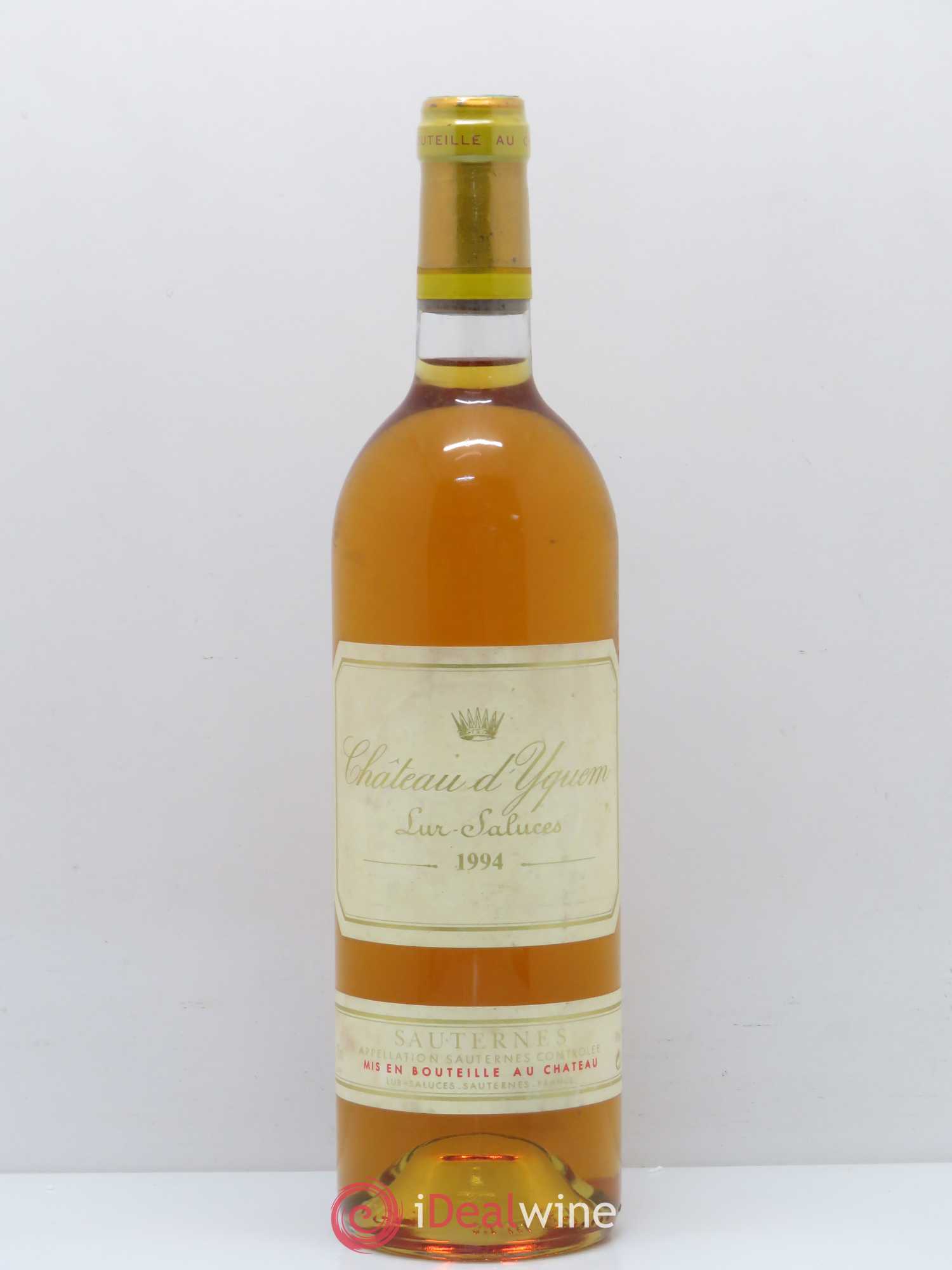 Château d' Yquem 1er Cru Classé Supérieur 1994 - Lotto di 1 bottiglia - 0