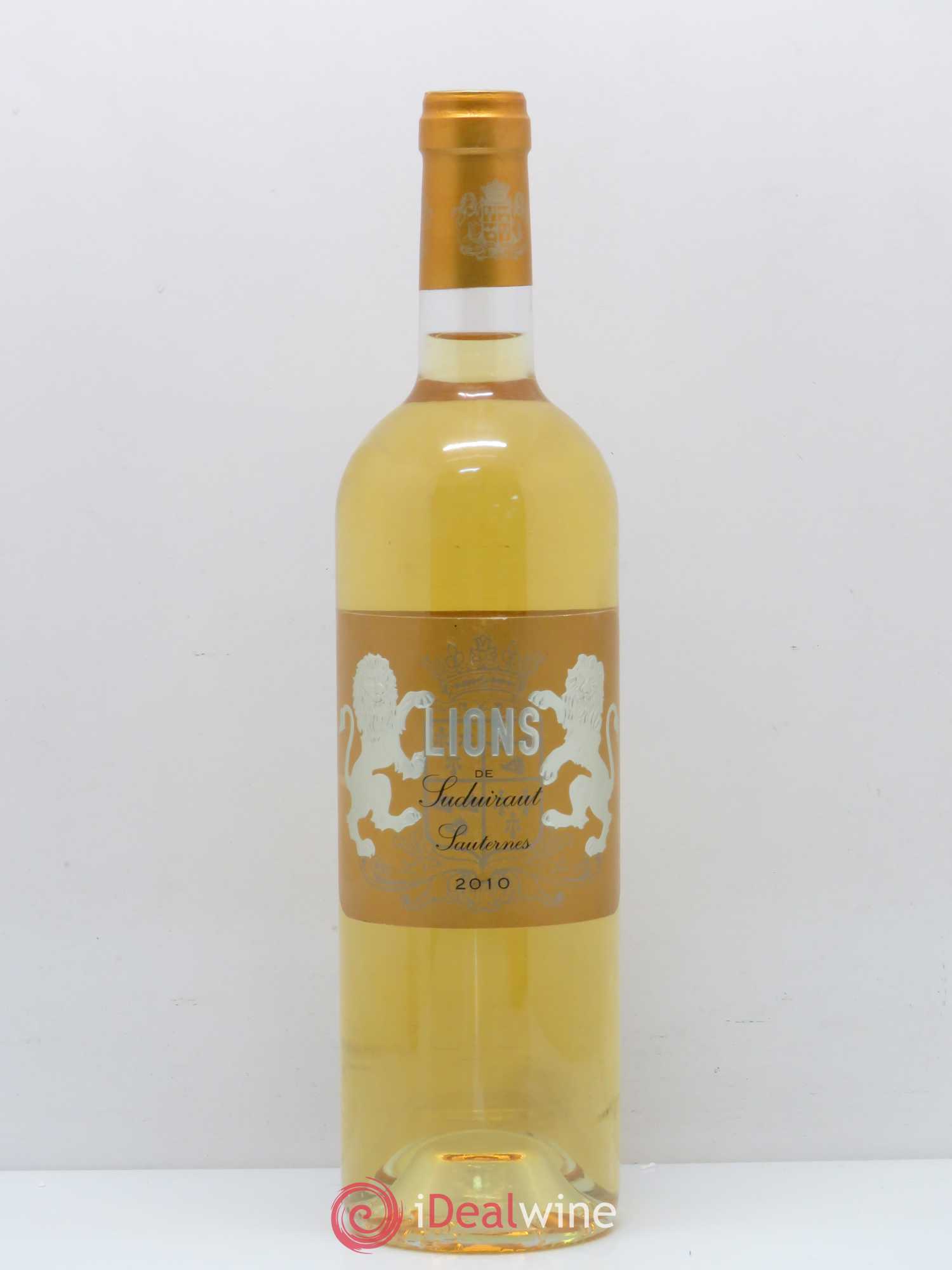 Sauternes Lions de Suduiraut 2010 - Posten von 1 Flasche - 0