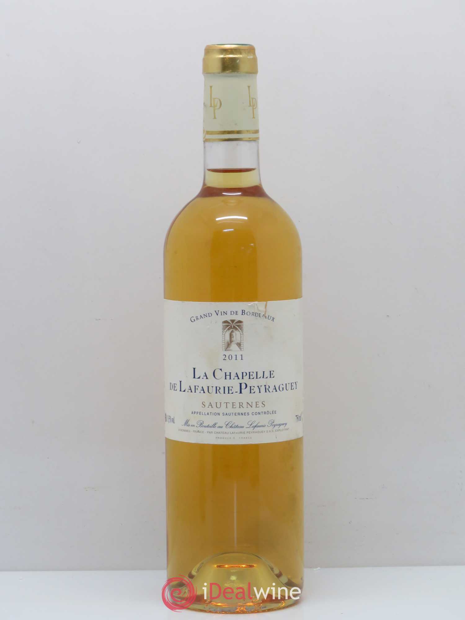 Sauternes La Chapelle de Lafaurie 2011 - Posten von 1 Flasche - 0