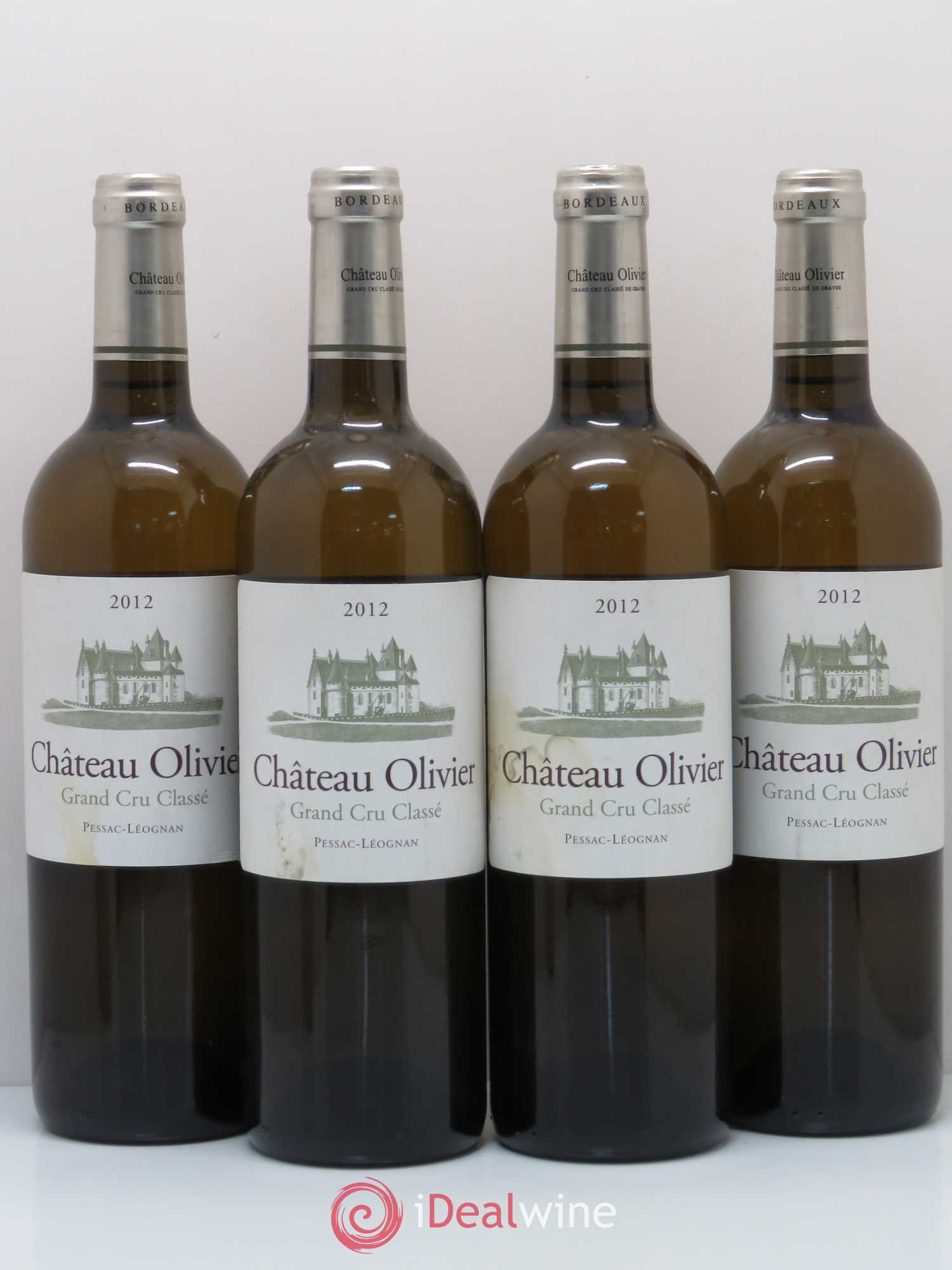 Château Olivier Cru Classé de Graves 2012 - Lot de 4 bouteilles - 0