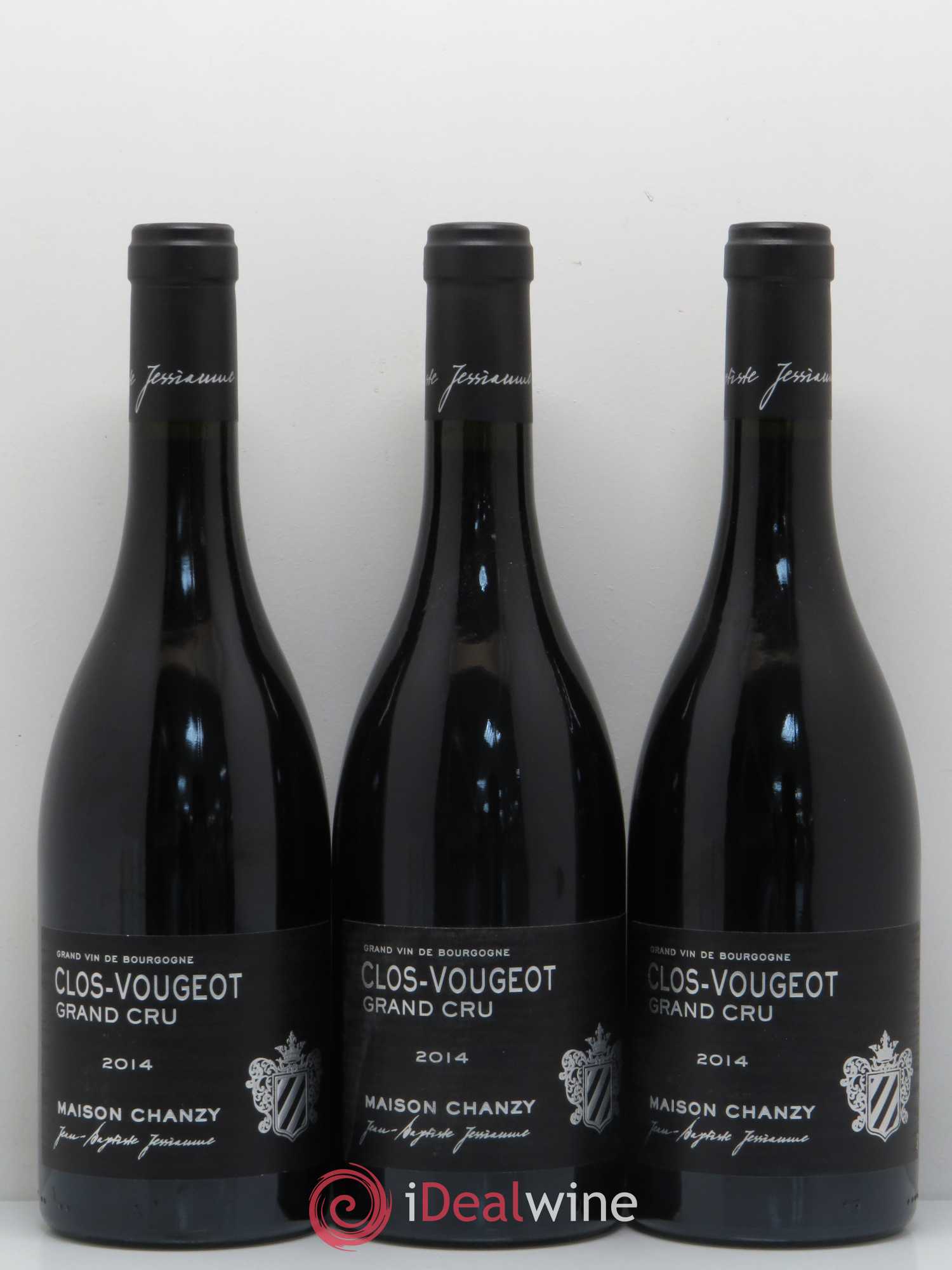 Clos de Vougeot Grand Cru Maison Chanzy 2014 - Lot de 3 bouteilles - 0