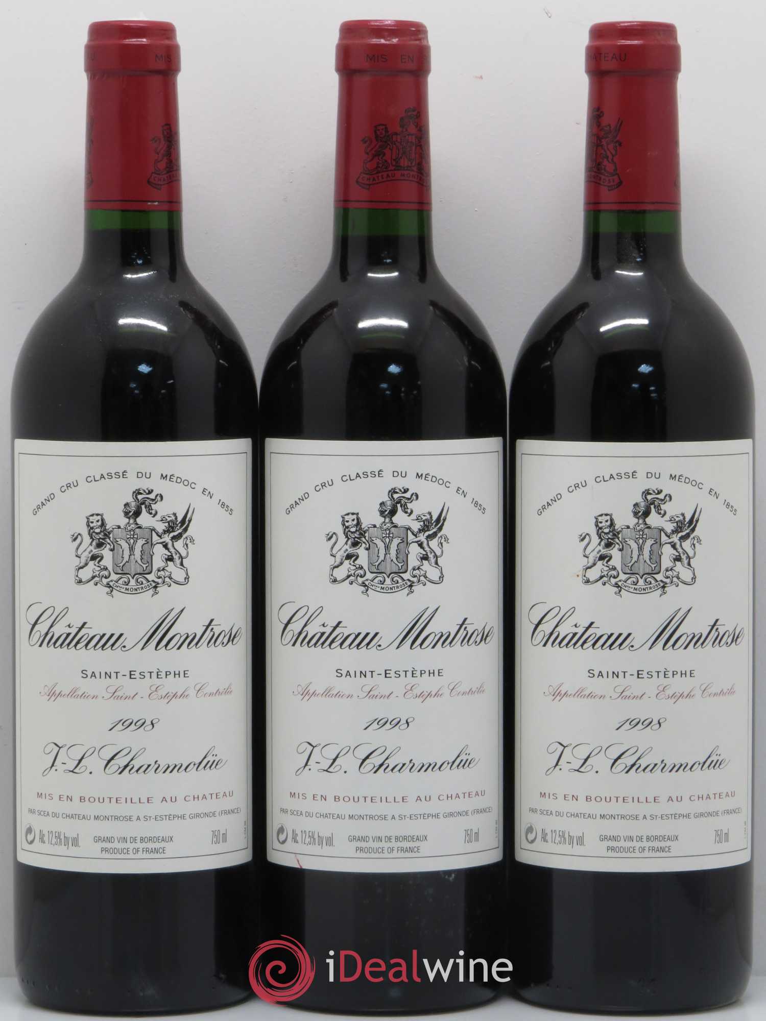 Château Montrose 2ème Grand Cru Classé 1998 - Lot de 6 bouteilles - 2