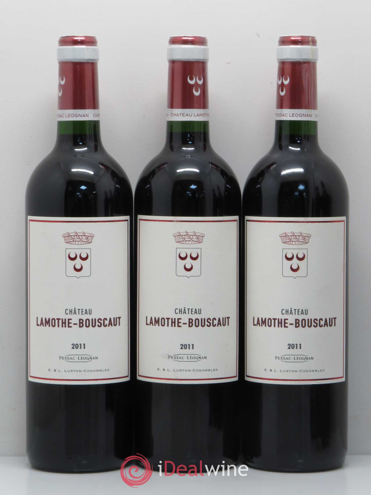 Pessac-Léognan Château Lamothe Bouscaut 2011 - Posten von 5 Flaschen - 1