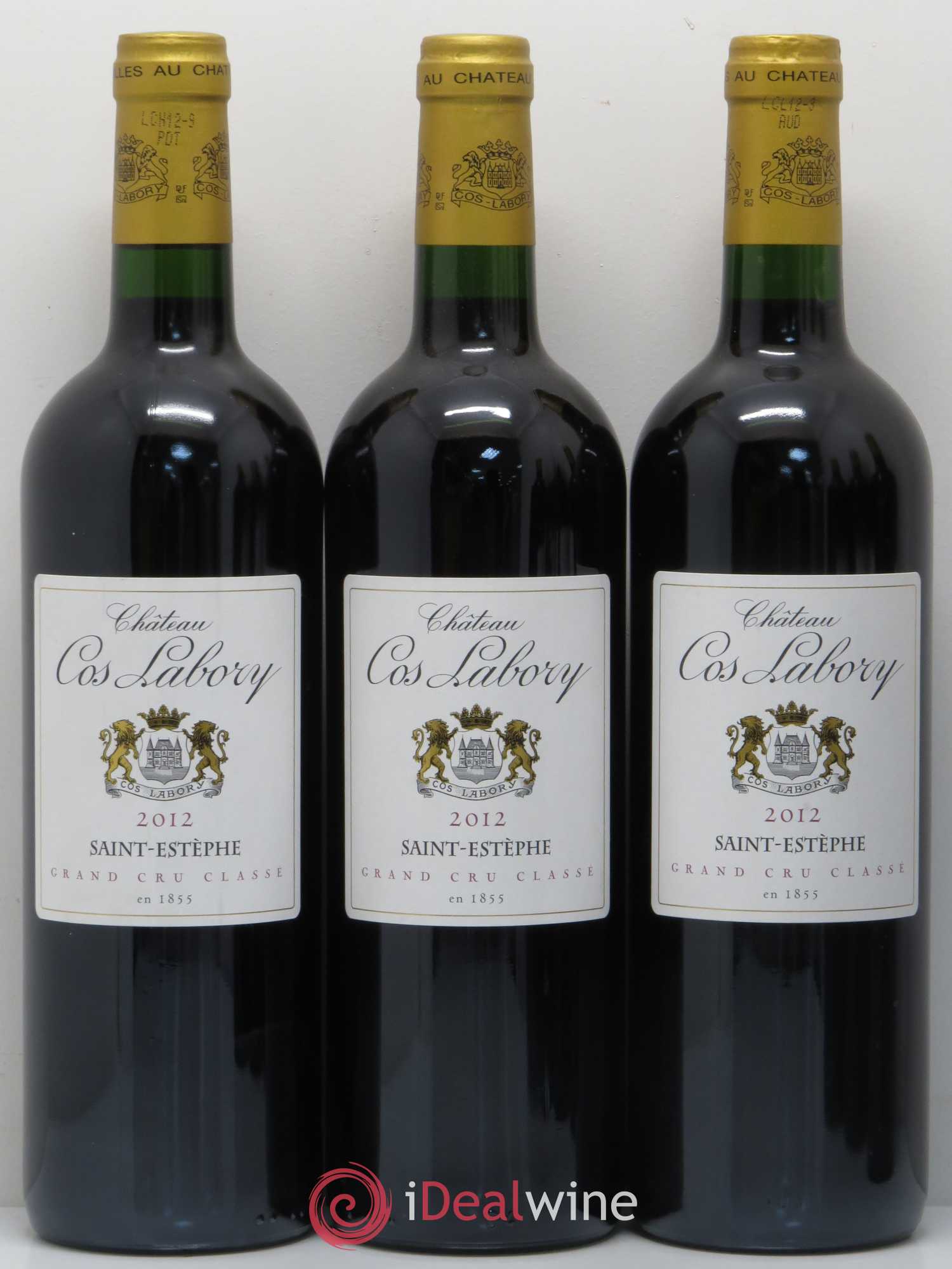 Château Cos Labory 5ème Grand Cru Classé 2012 - Lot de 6 bouteilles - 1