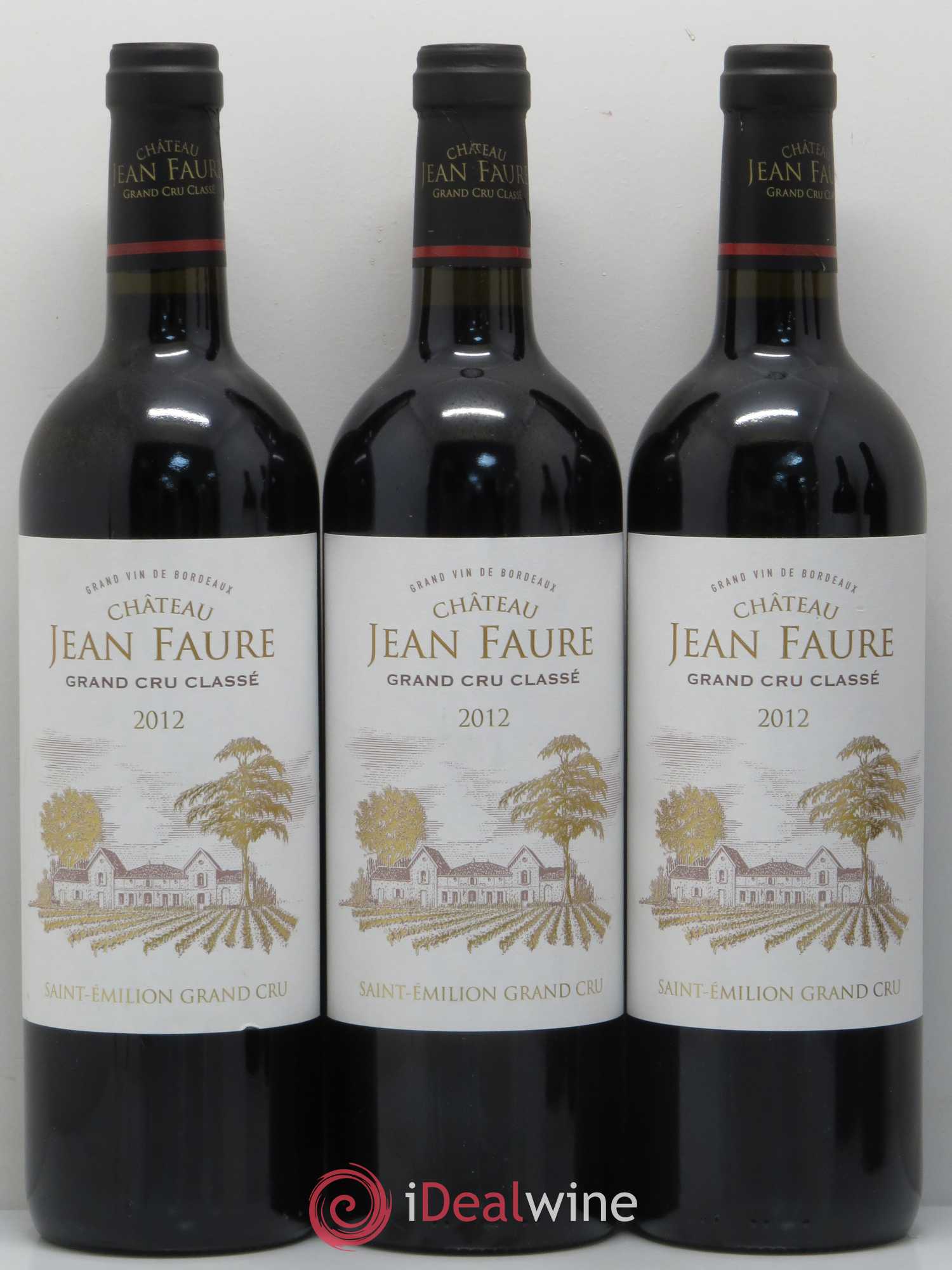 Château Jean Faure Grand Cru Classé 2012 - Lot de 5 bouteilles - 1