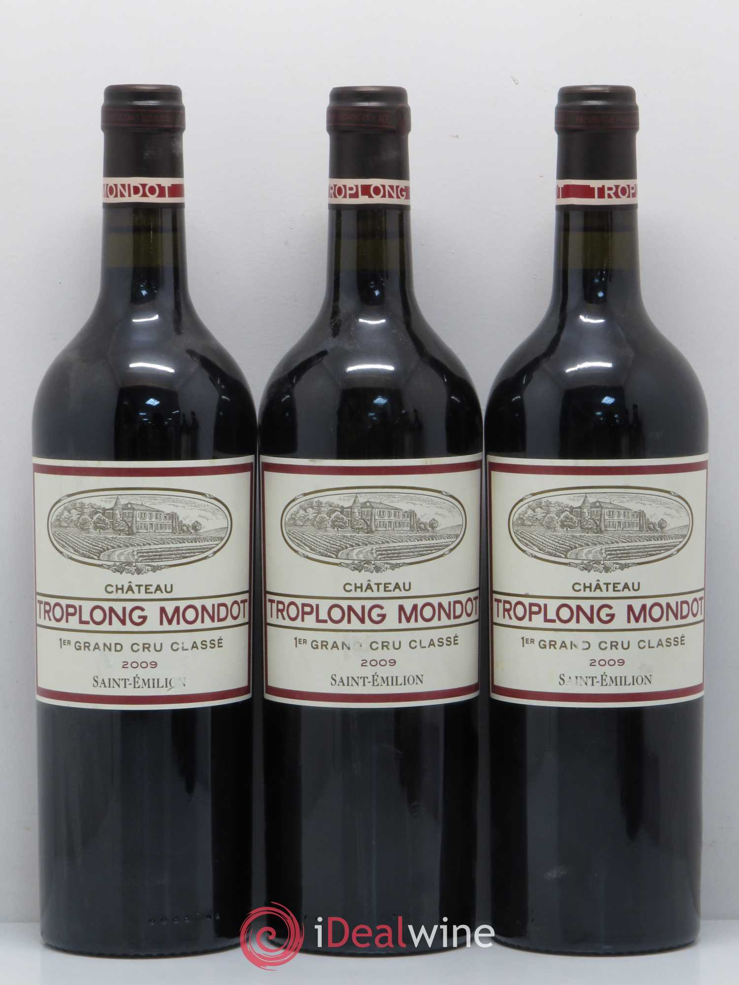 Château Troplong Mondot 1er Grand Cru Classé B 2009 - Lot de 6 bouteilles - 2