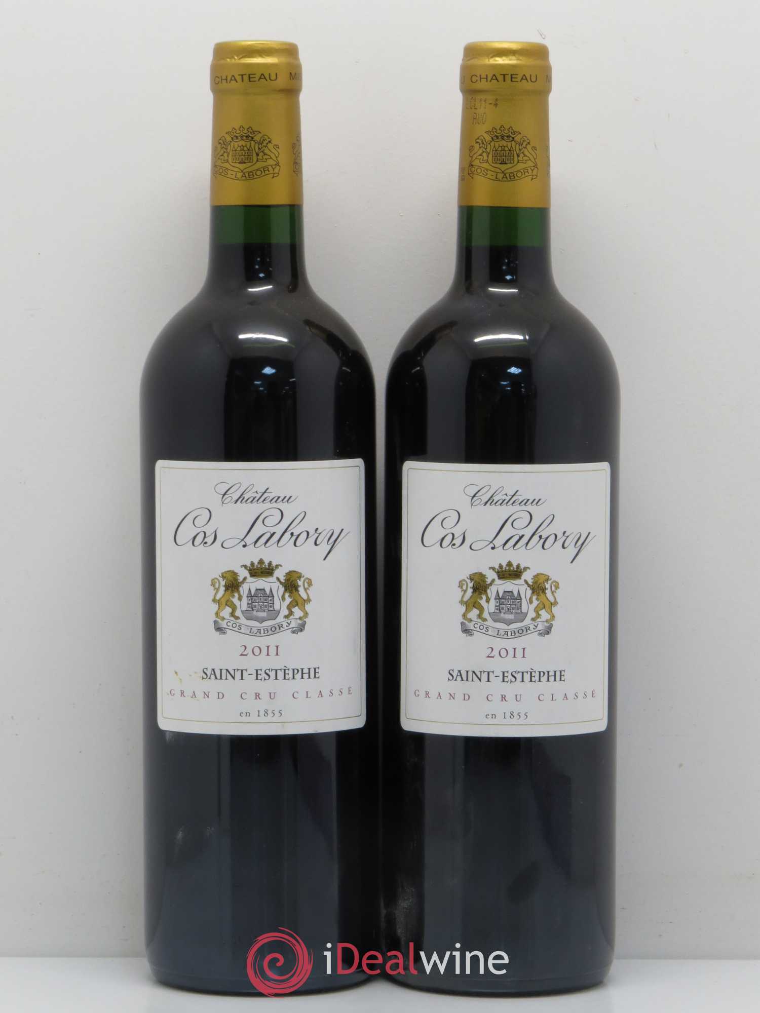 Château Cos Labory 5ème Grand Cru Classé 2011 - Lot de 2 bouteilles - 0