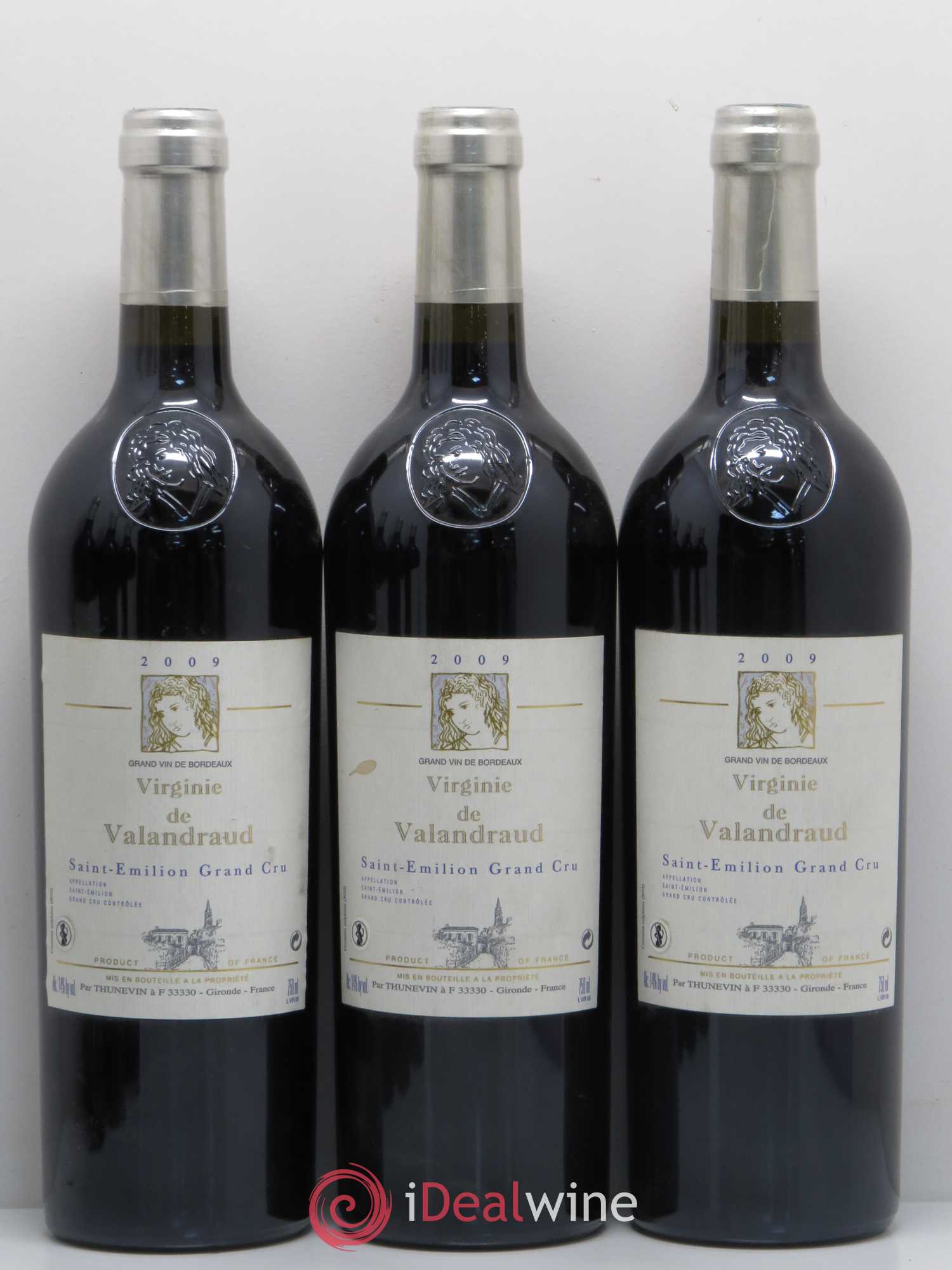Virginie de Valandraud 2009 - Lot de 6 bouteilles - 1