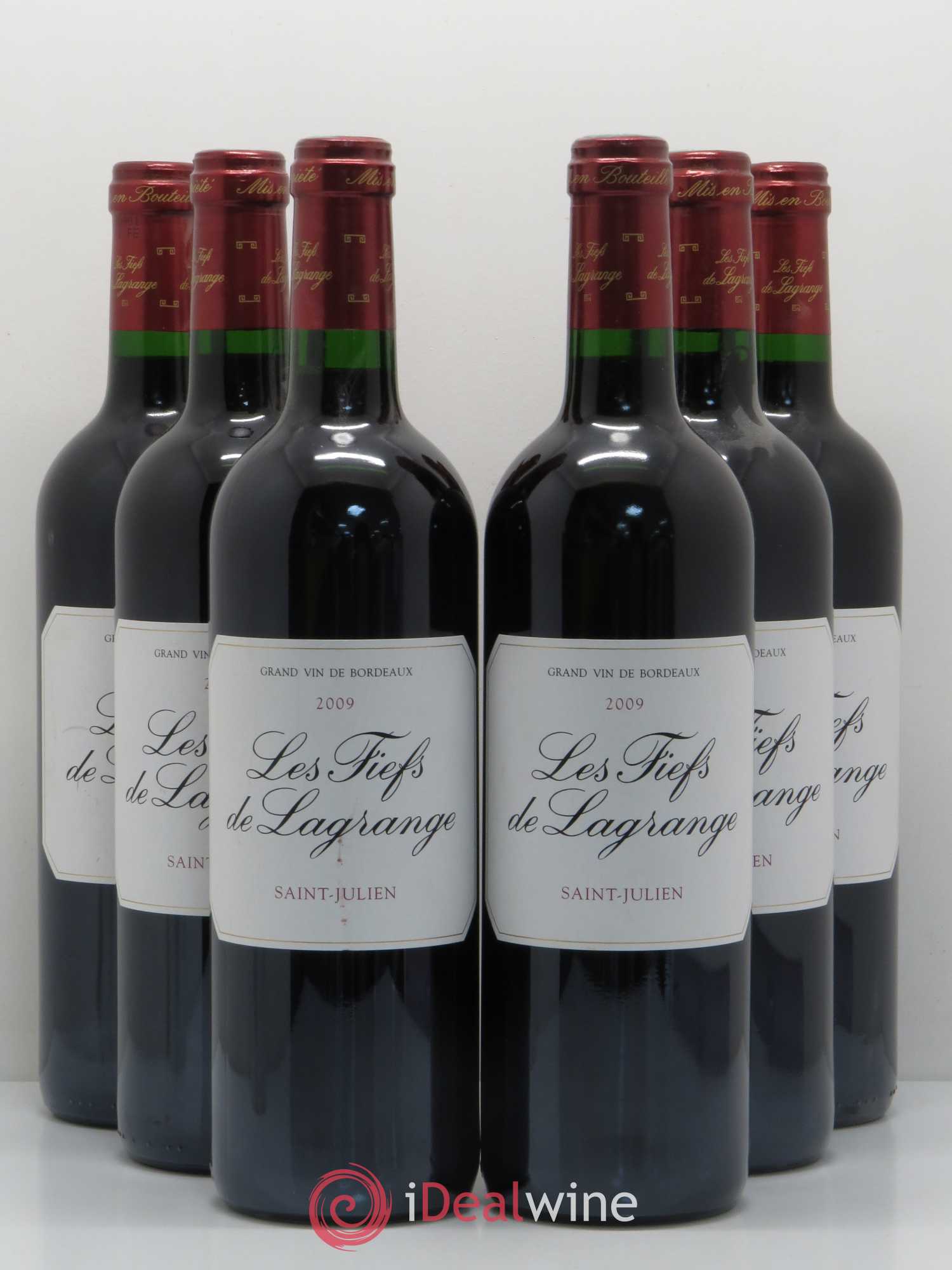 Les Fiefs de Lagrange Second Vin 2009 - Lot de 6 bouteilles - 0