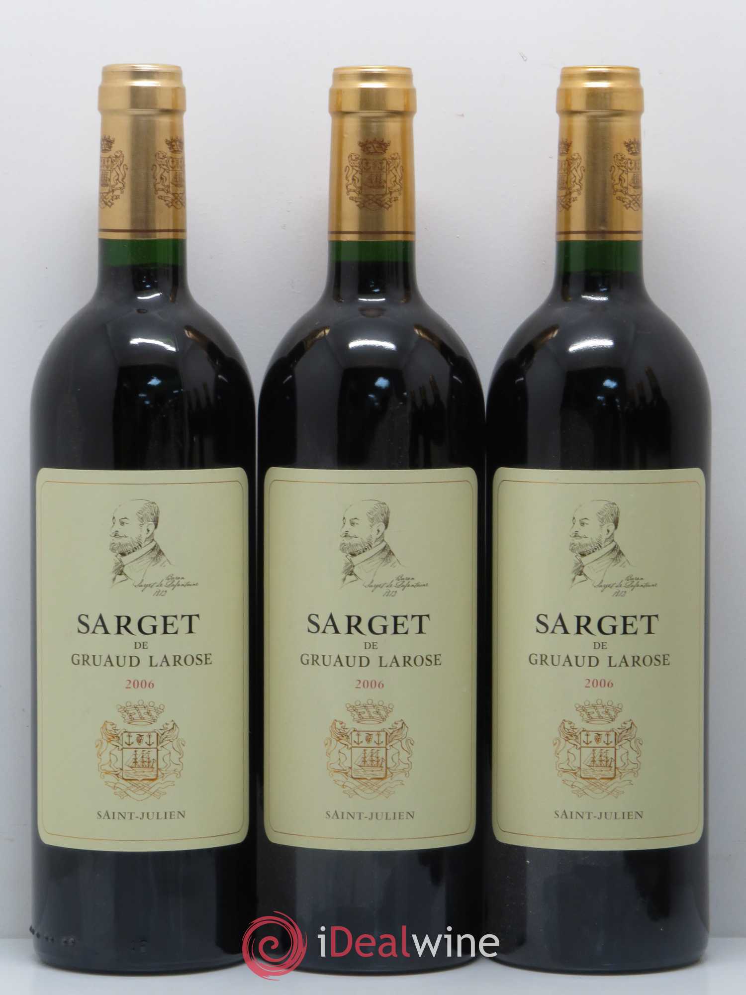 Sarget de Gruaud Larose Second Vin 2006 - Lot de 6 bouteilles - 1