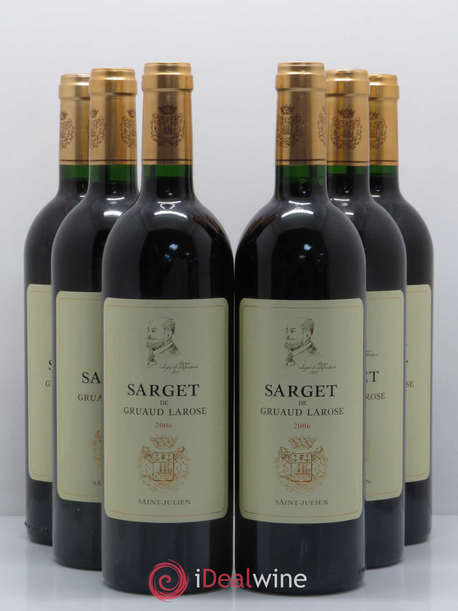 Sarget de Gruaud Larose Second Vin 2006 - Lot de 6 bouteilles - 0