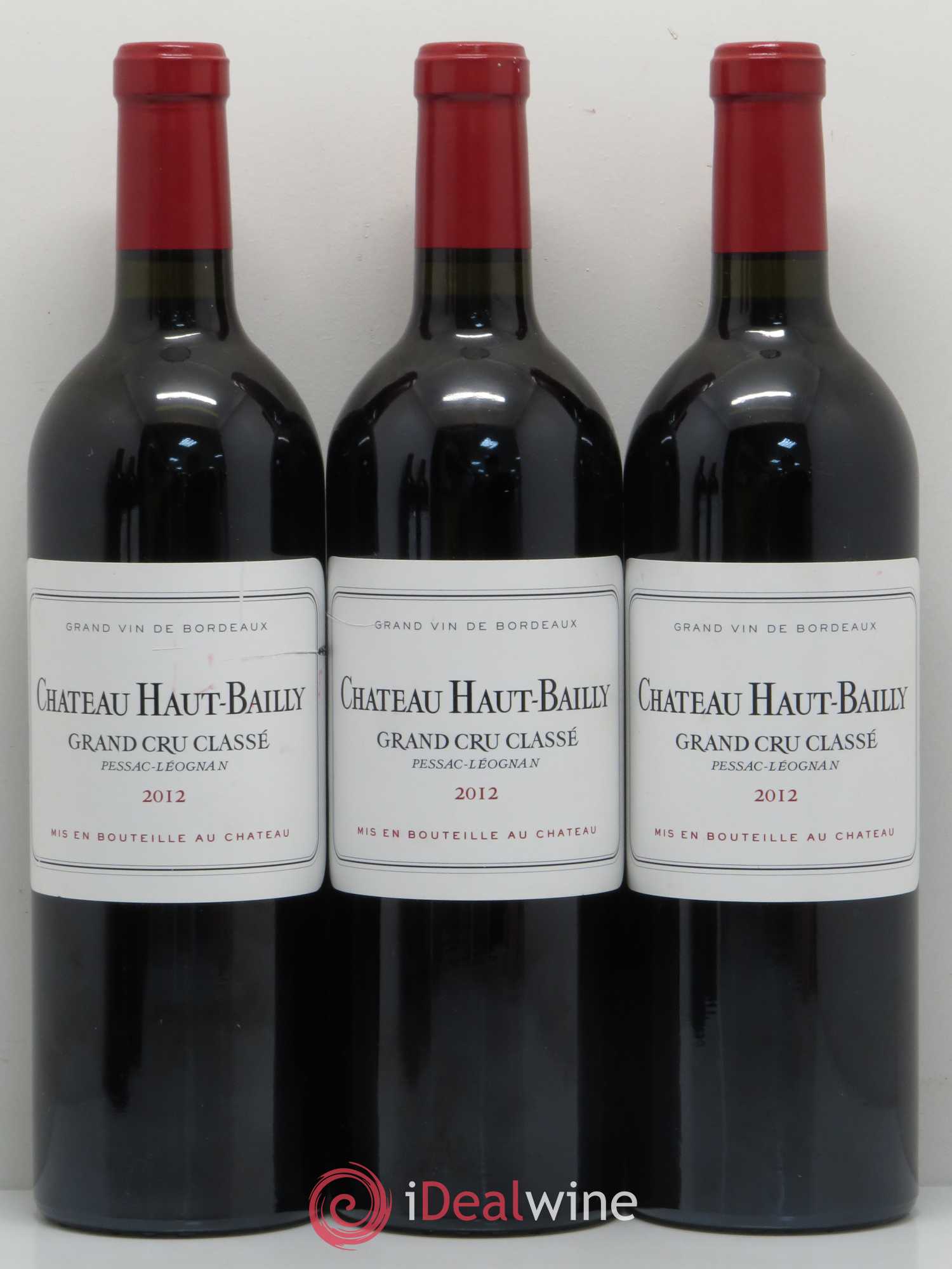 Château Haut-Bailly Cru Classé de Graves 2012 - Lot de 5 bouteilles - 1