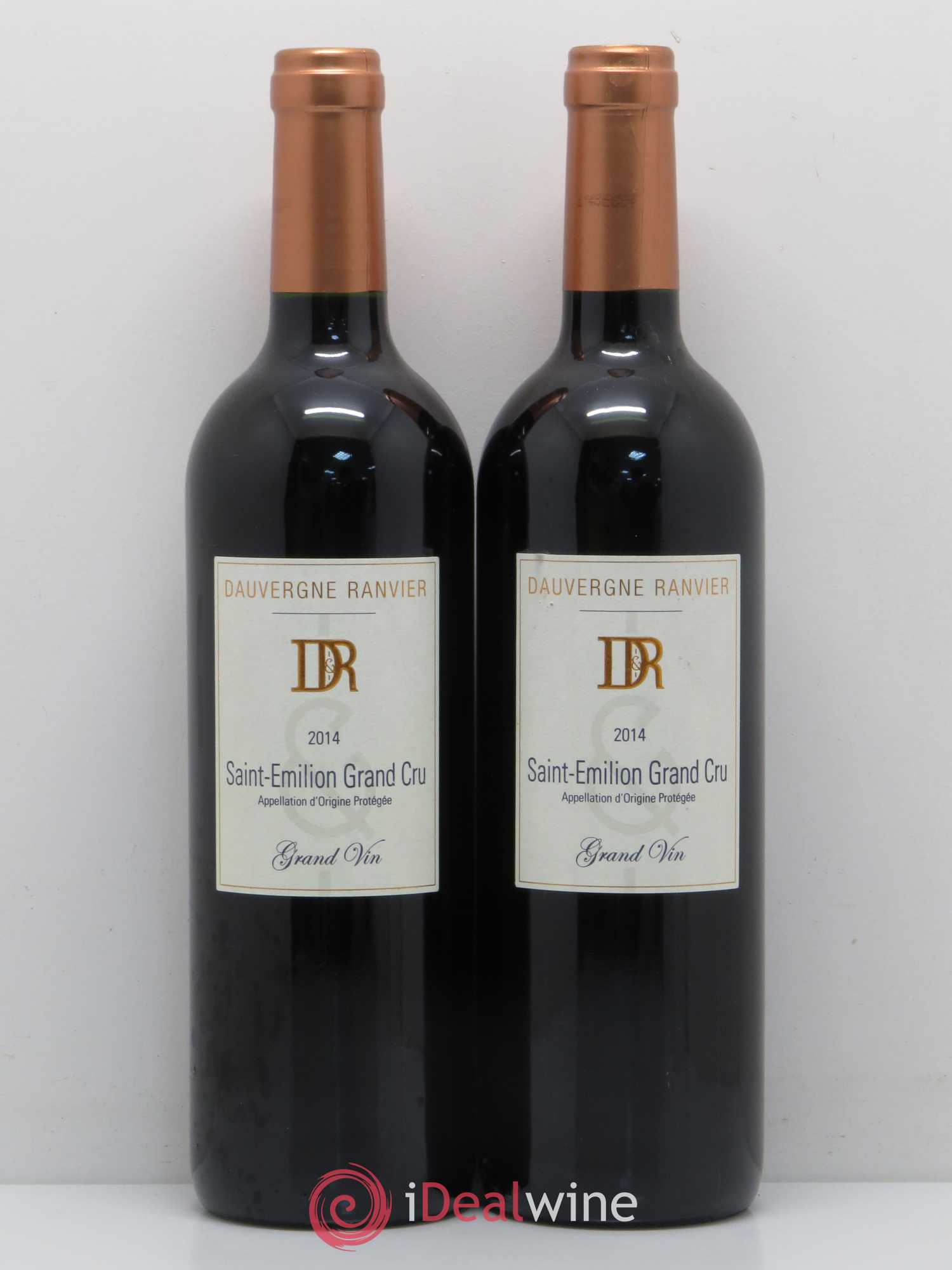 Saint-Émilion Grand Cru Dauvergne Ranvier (sans prix de réserve) 2014 - Posten von 2 Flaschen - 0