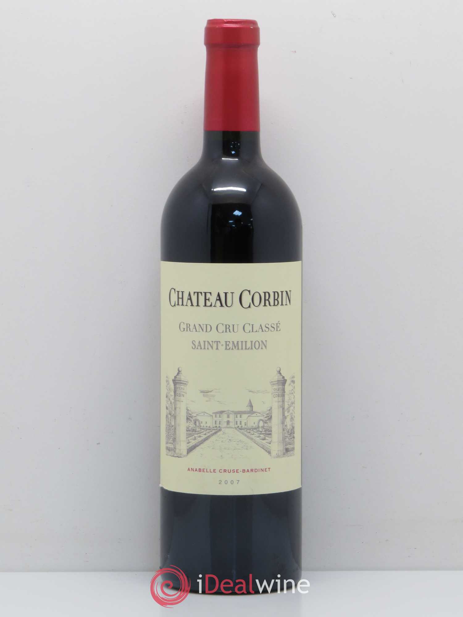 Château Corbin Grand Cru Classé (sans prix de réserve) 2007 - Lot de 1 bouteille - 0