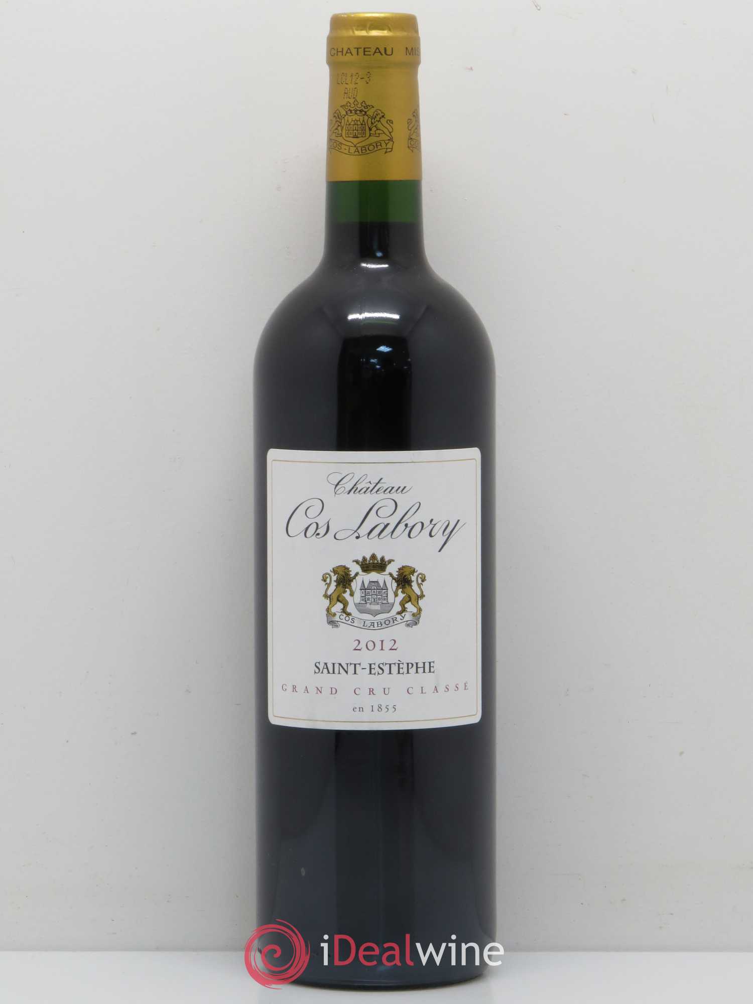 Château Cos Labory 5ème Grand Cru Classé 2012 - Lot de 1 bouteille - 0