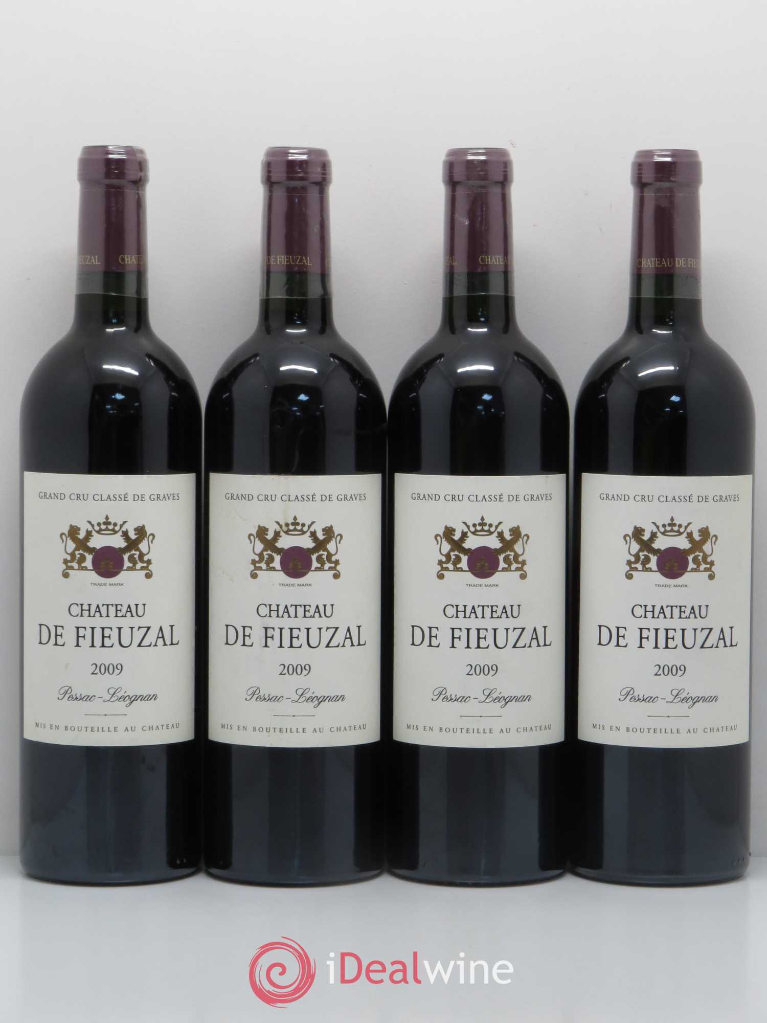 Château de Fieuzal Cru Classé de Graves 2009 - Lot de 4 bouteilles - 0