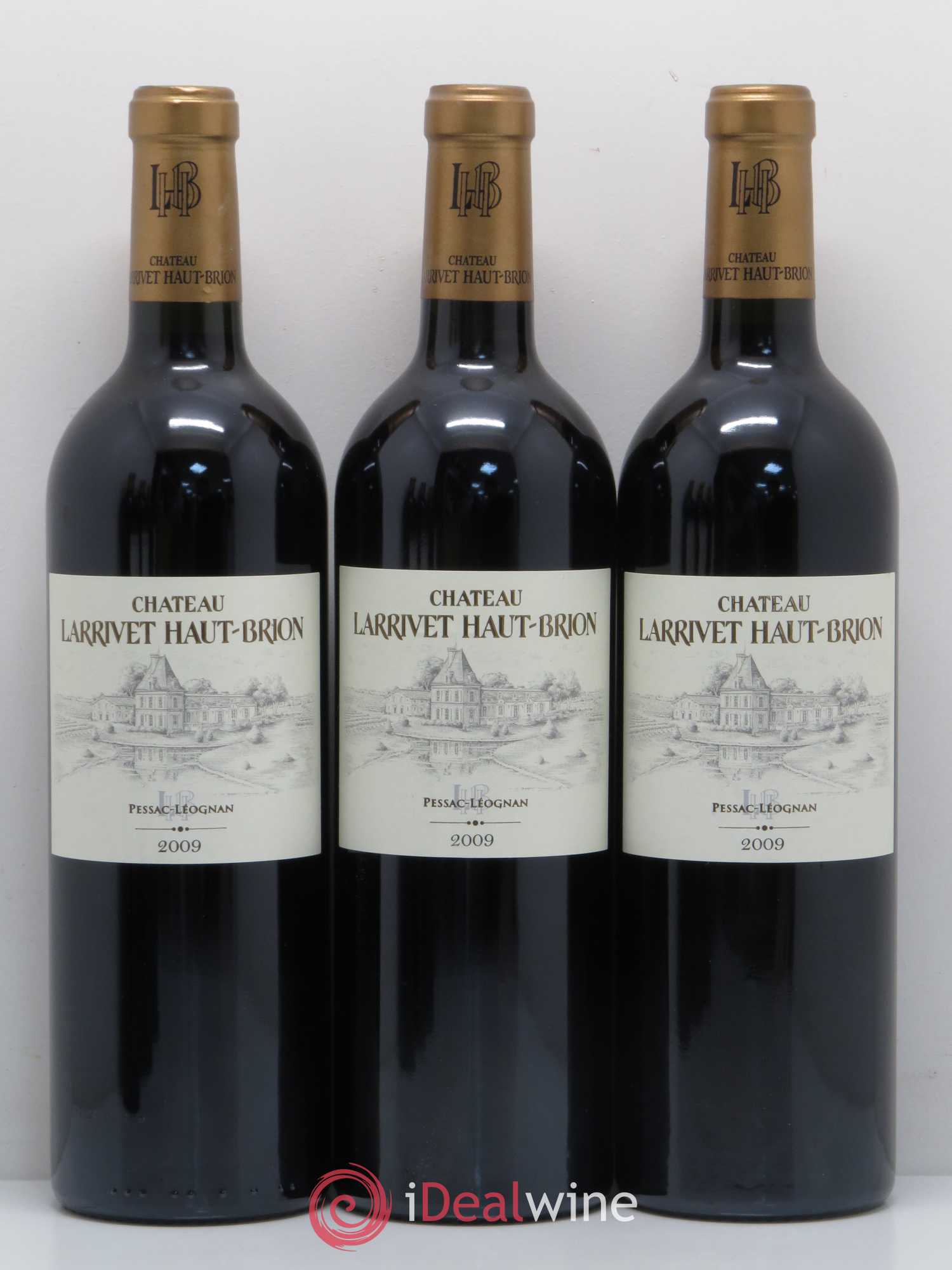 Château Larrivet Haut-Brion 2009 - Lot de 6 bouteilles - 1