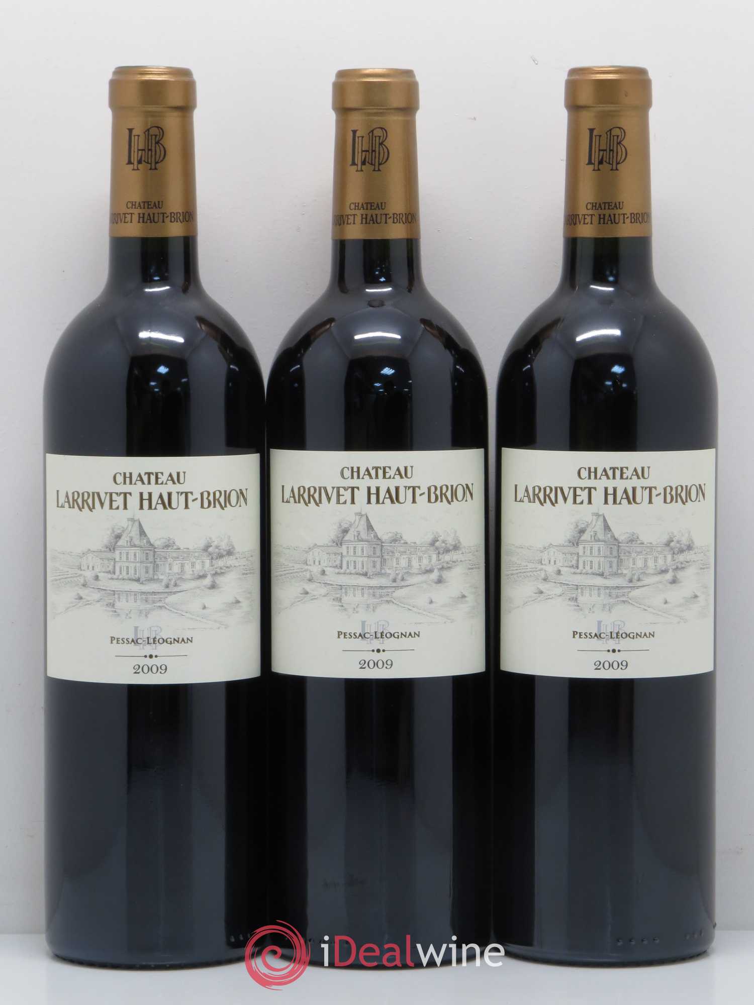 Château Larrivet Haut-Brion 2009 - Lot de 6 bouteilles - 2
