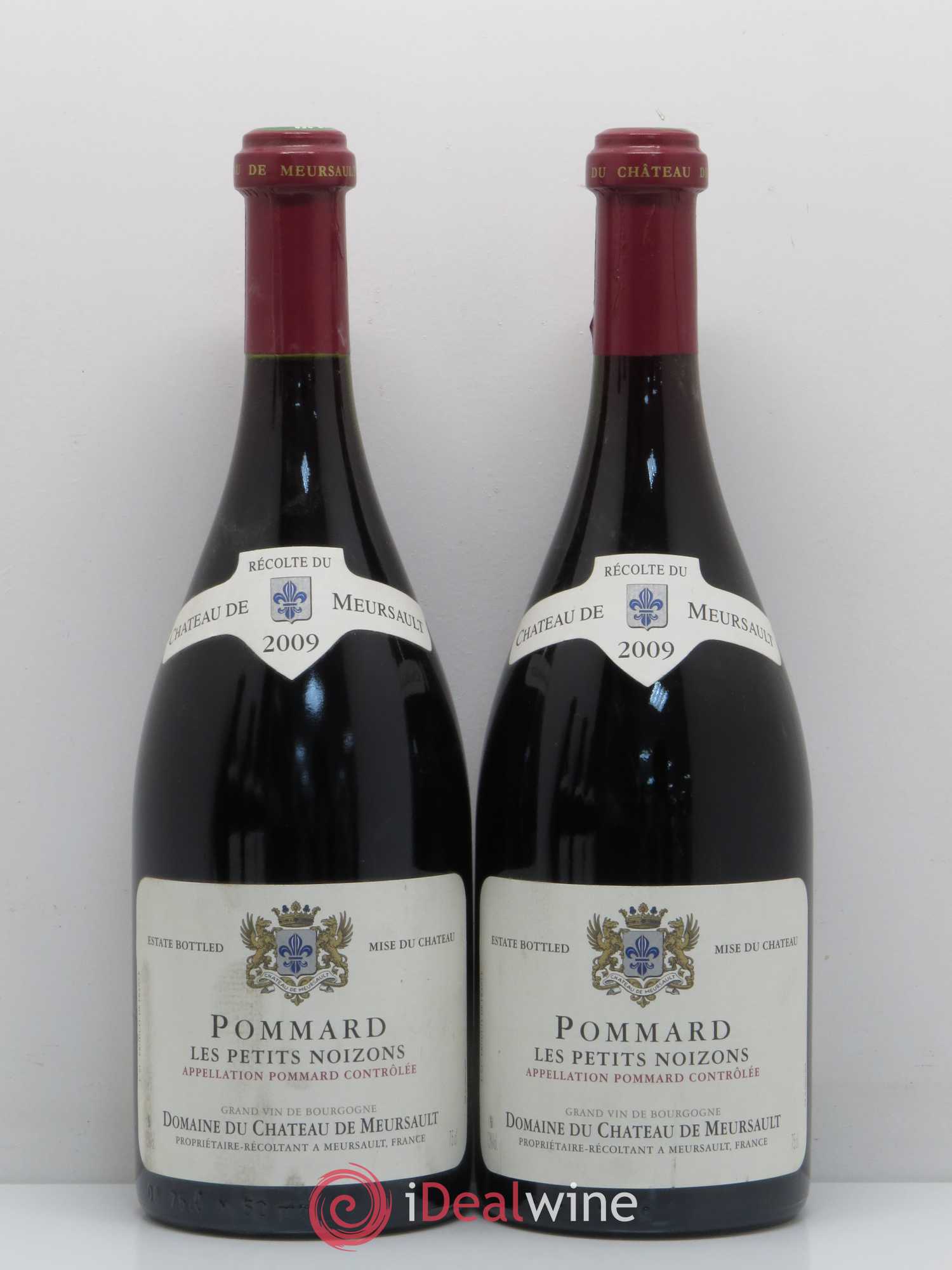 Pommard Les petits noizons Château de Meursault 2009 - Posten von 5 Flaschen - 2