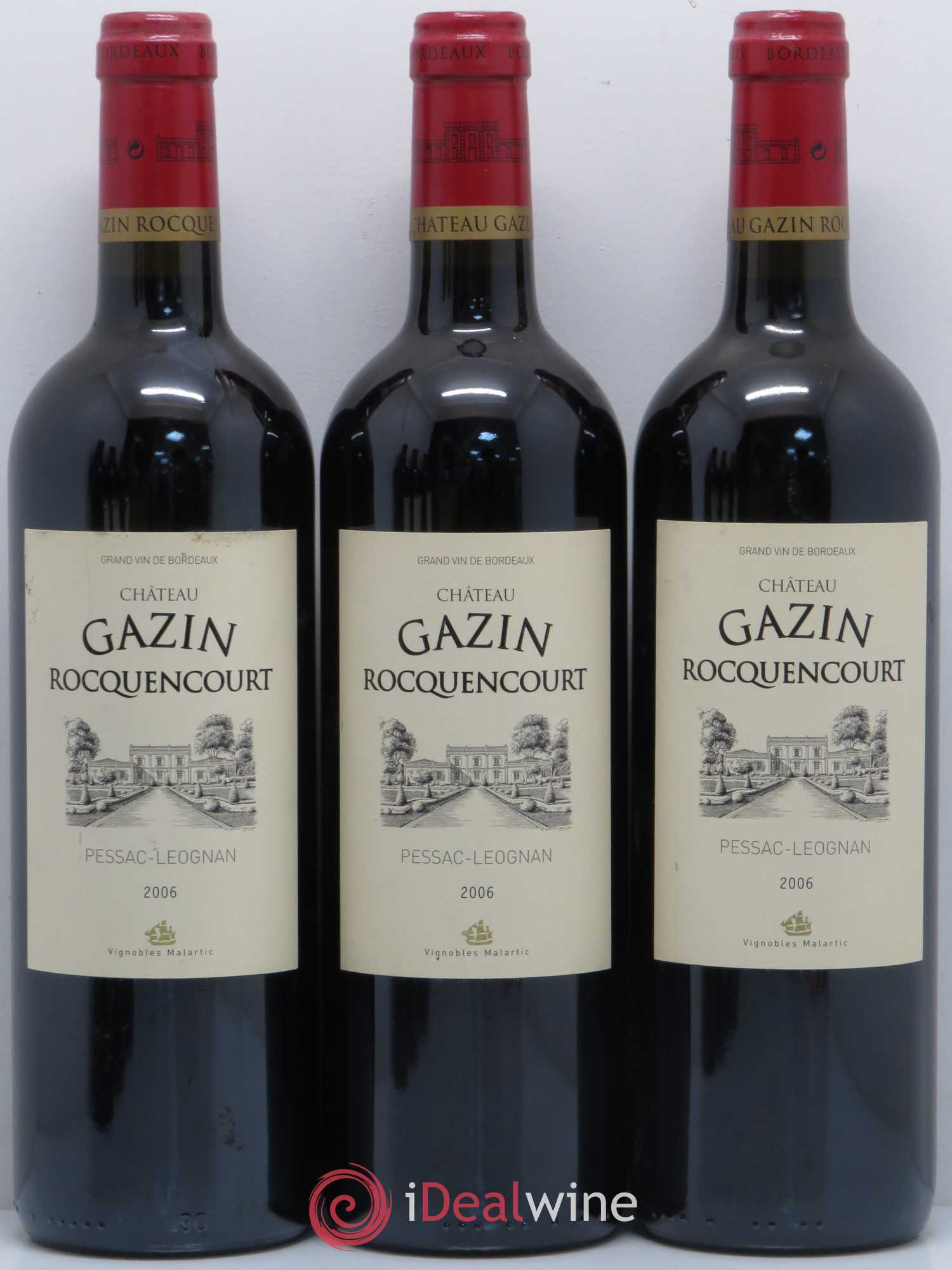 Pessac-Léognan Château Gazin Rocquencourt (sans prix de réserve) (sans prix de réserve) 2006 - Posten von 6 Flaschen - 1