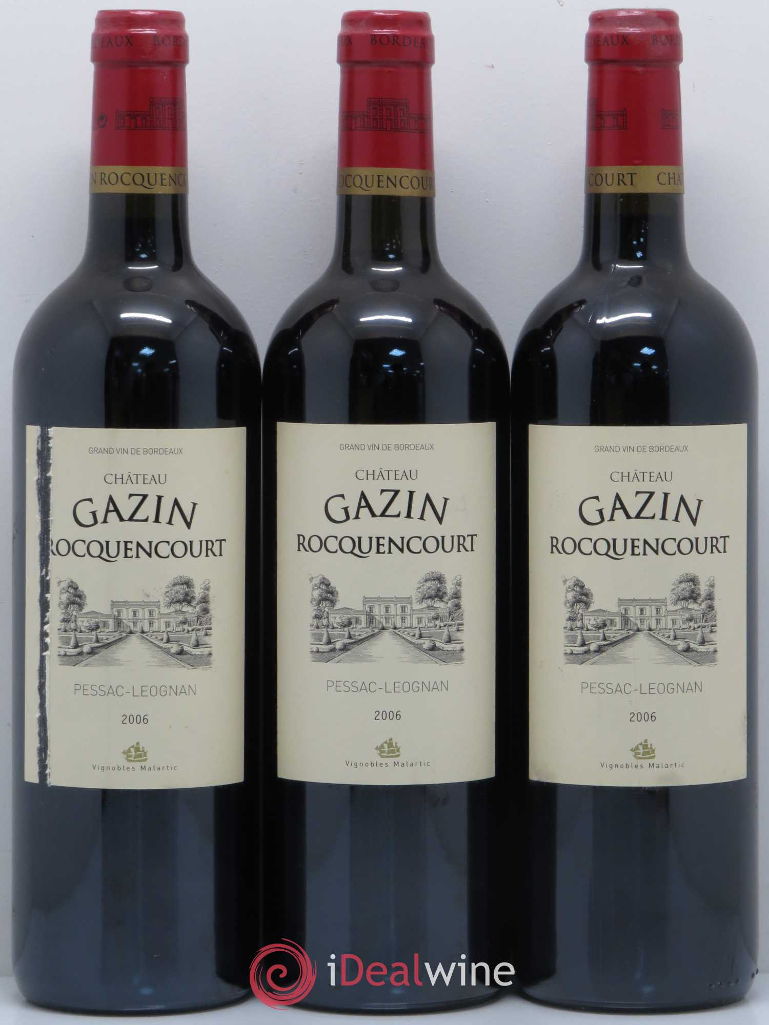 Pessac-Léognan Château Gazin Rocquencourt (sans prix de réserve) (sans prix de réserve) 2006 - Posten von 6 Flaschen - 2