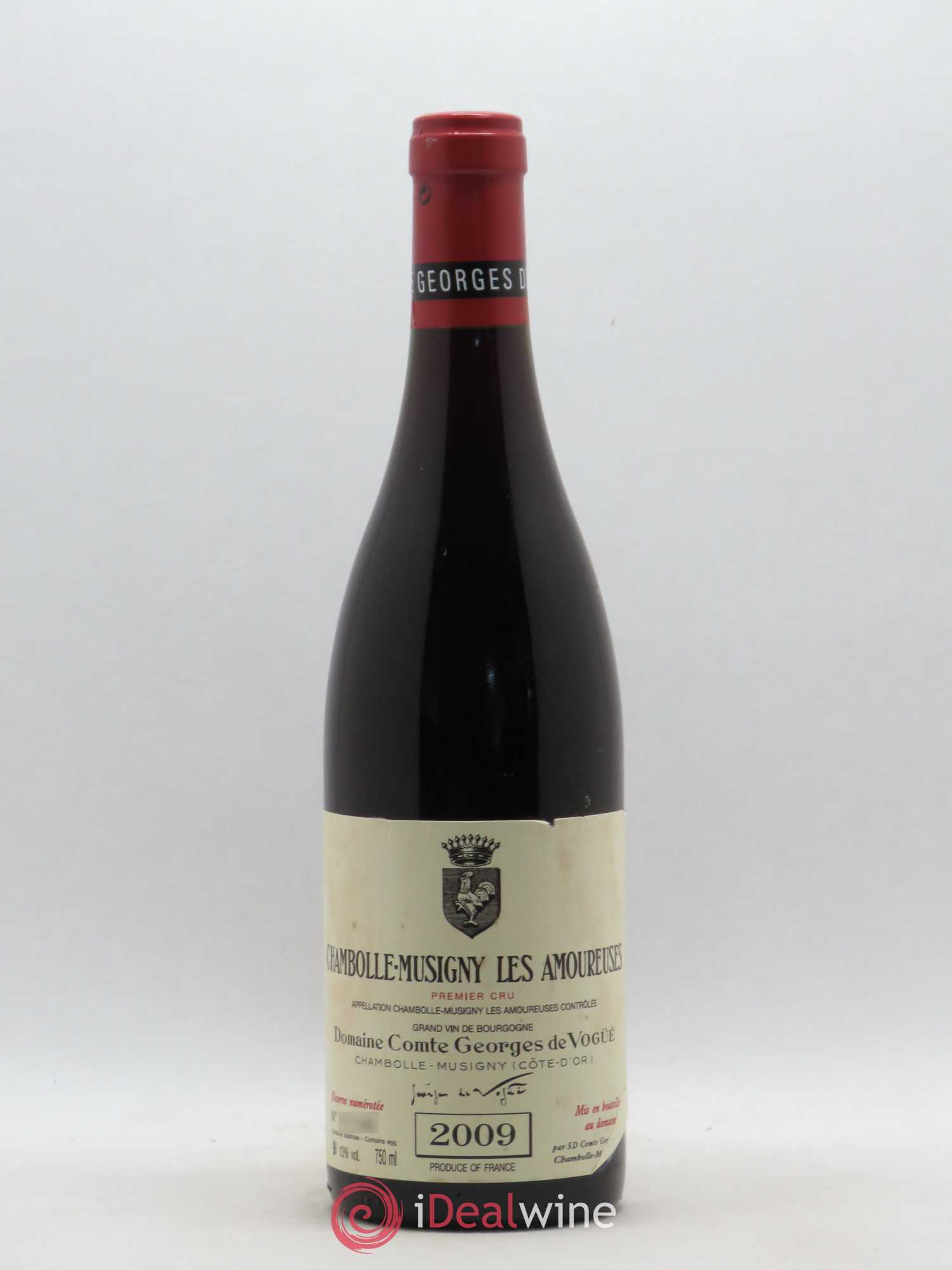 Chambolle-Musigny 1er Cru Les Amoureuses Comte Georges de Vogüé 2009 - Lot de 1 bouteille - 0