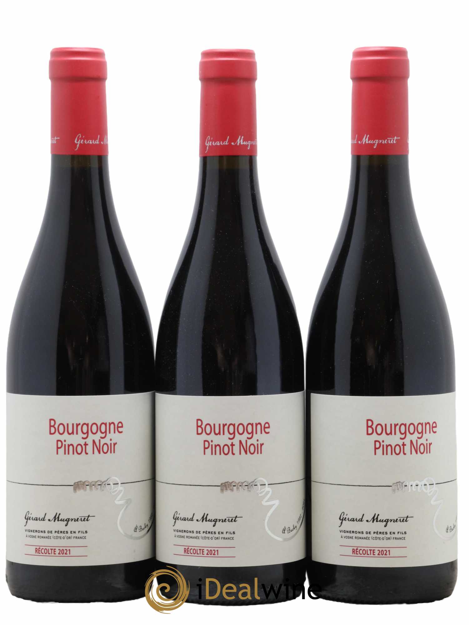 Bourgogne Domaine Gerard Mugneret 2021 - Lot de 3 bouteilles - 0