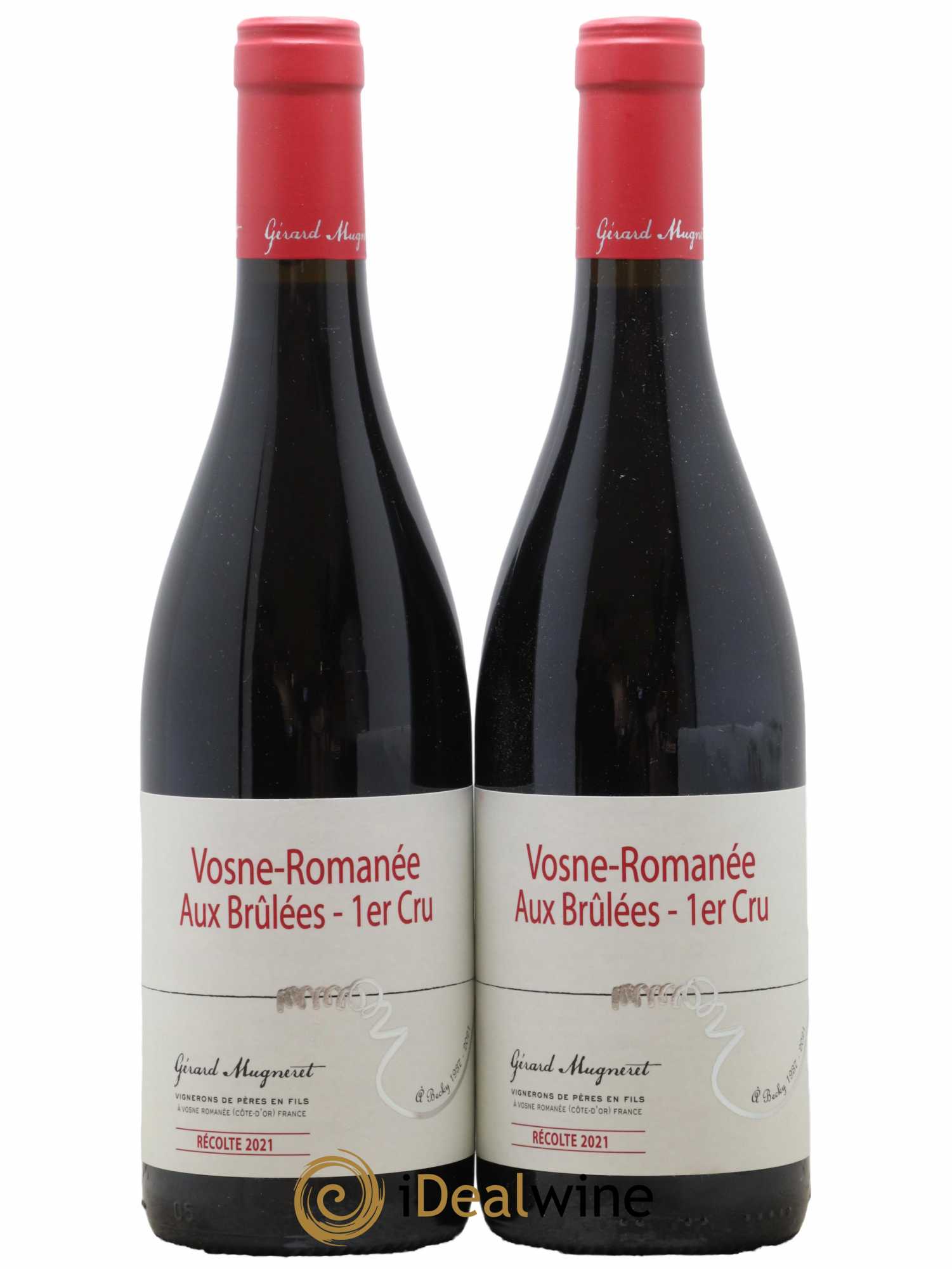 Vosne-Romanée 1er Cru Les Brulées Gérard Mugneret 2021 - Lot de 2 bouteilles - 0