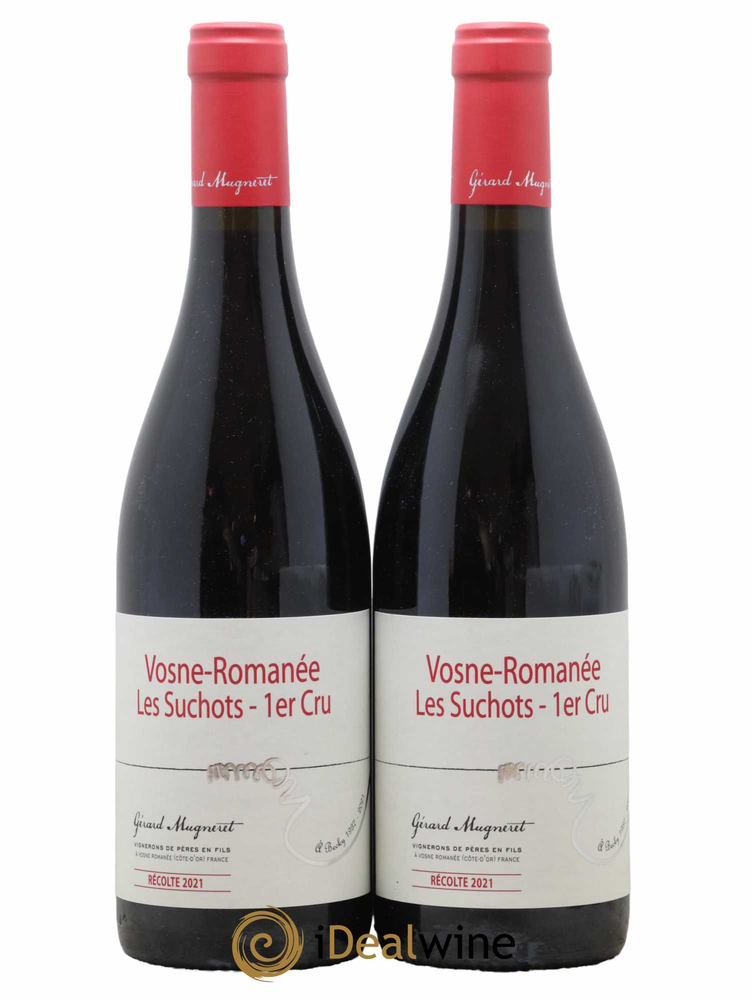 Vosne-Romanée 1er Cru Les Suchots Gérard Mugneret 2021 - Lot de 2 bouteilles - 0