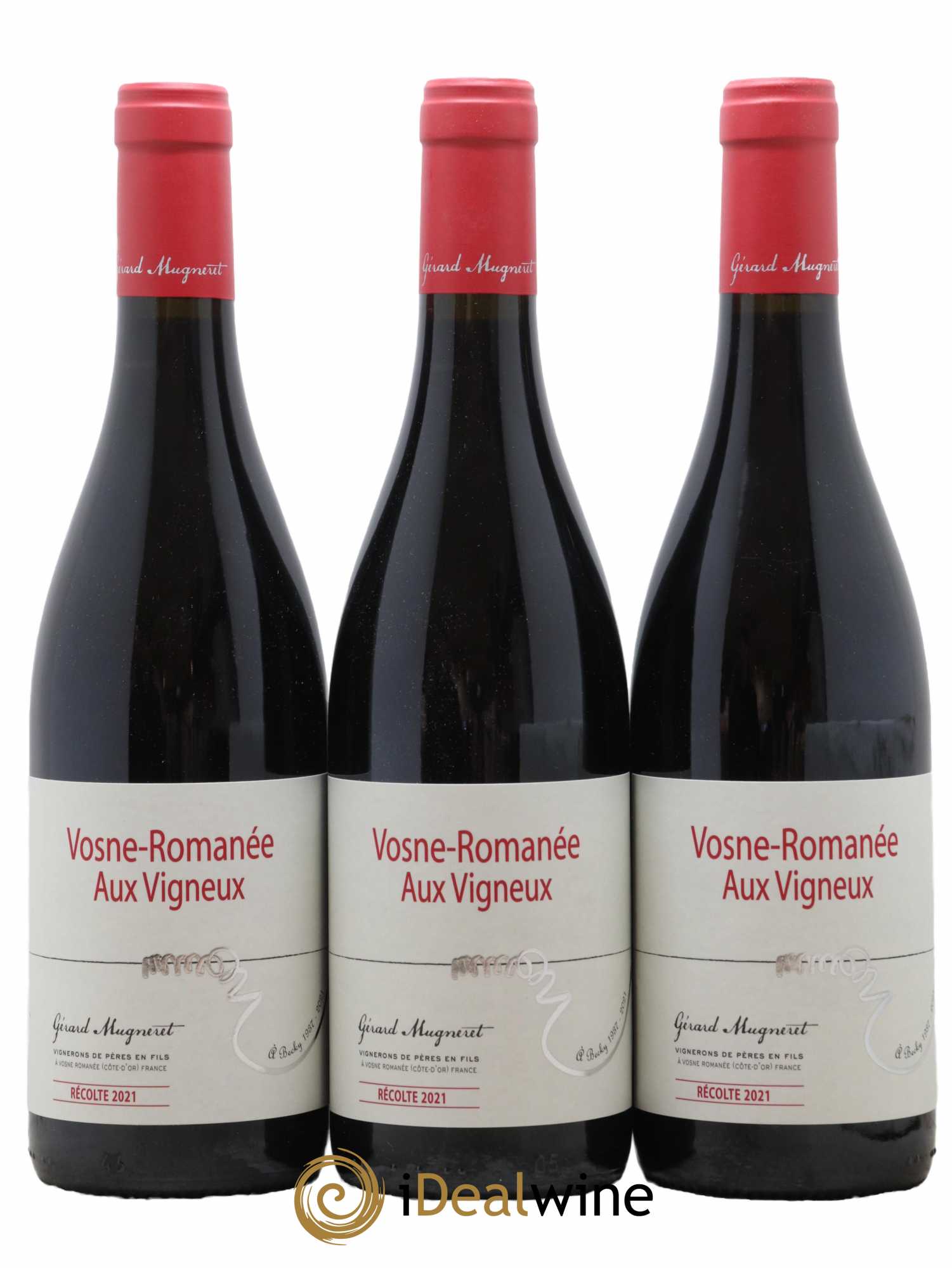 Vosne-Romanée Aux Vigneux Gérard Mugneret 2021 - Lot de 3 bouteilles - 0