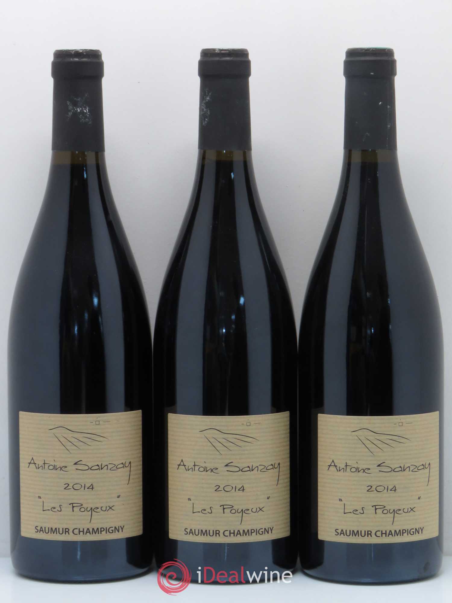 Saumur-Champigny Les Poyeux Antoine Sanzay 2014 - Lot de 3 bouteilles - 0