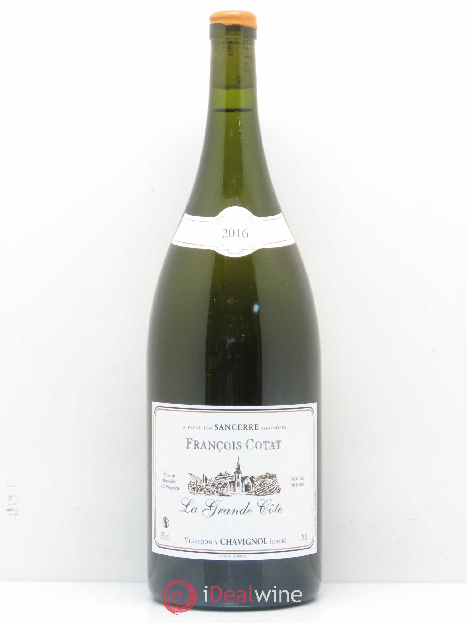 Sancerre La Grande Côte François Cotat 2016 - Lot de 1 magnum - 0