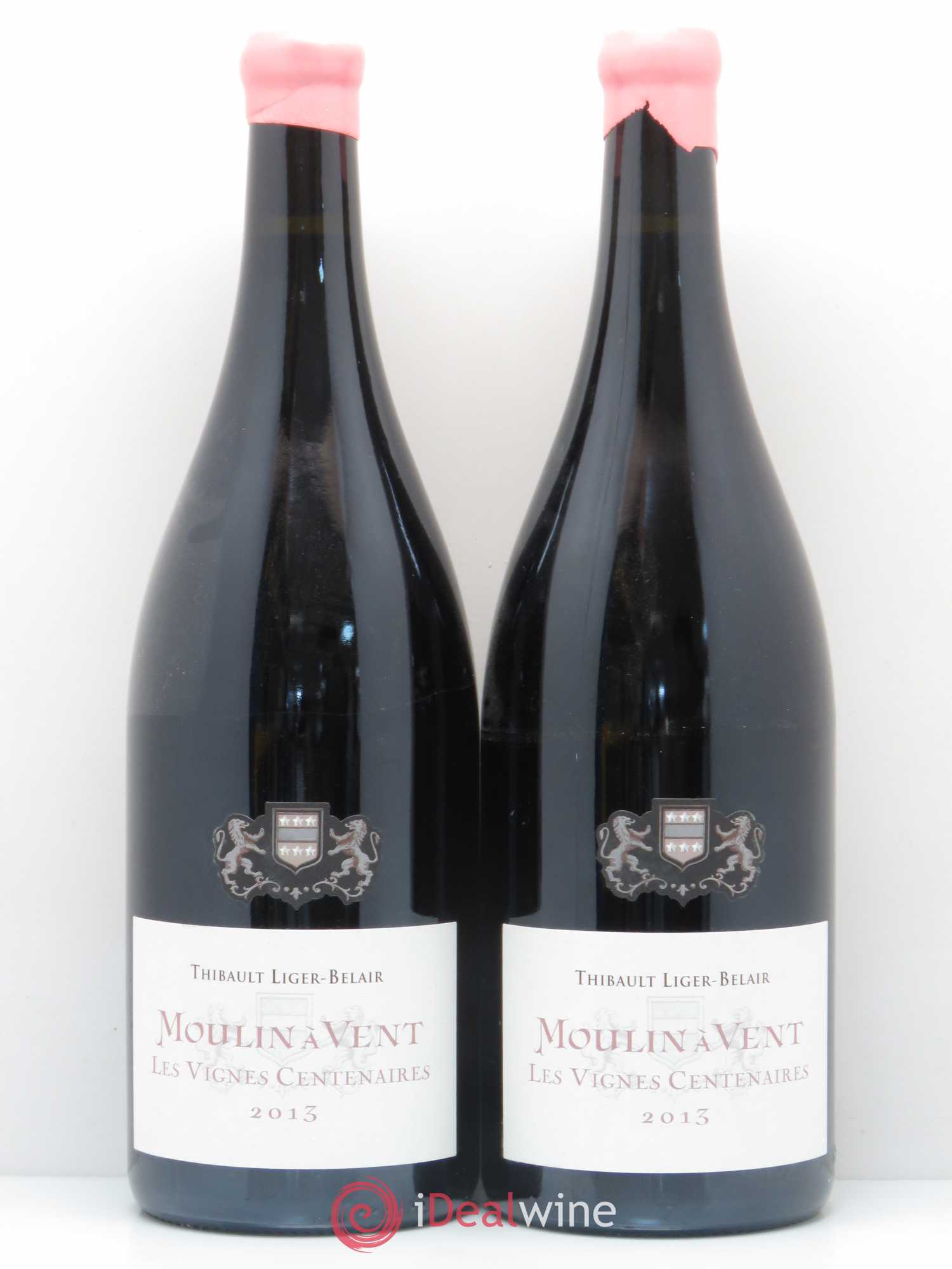Moulin-à-Vent Vignes Centenaires Thibault Liger-Belair 2013 - Posten von 2 Magnum - 0