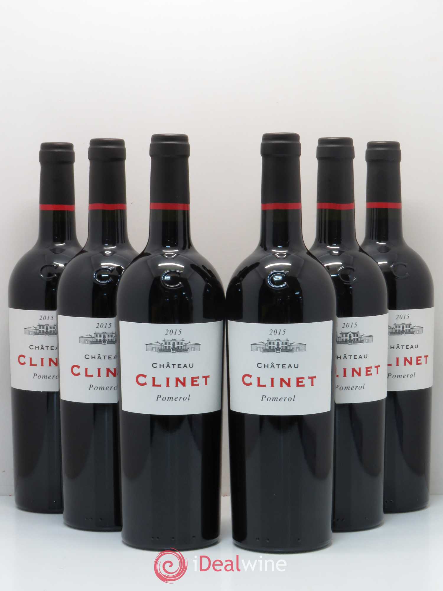 Château Clinet 2015 - Lot de 6 bouteilles - 0