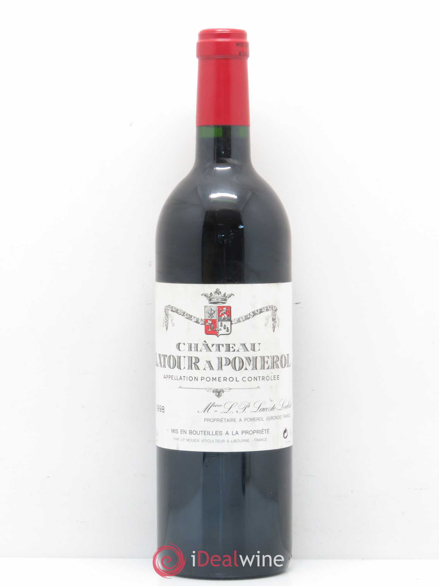 Château Latour à Pomerol 1998 - Lot de 1 bouteille - 0