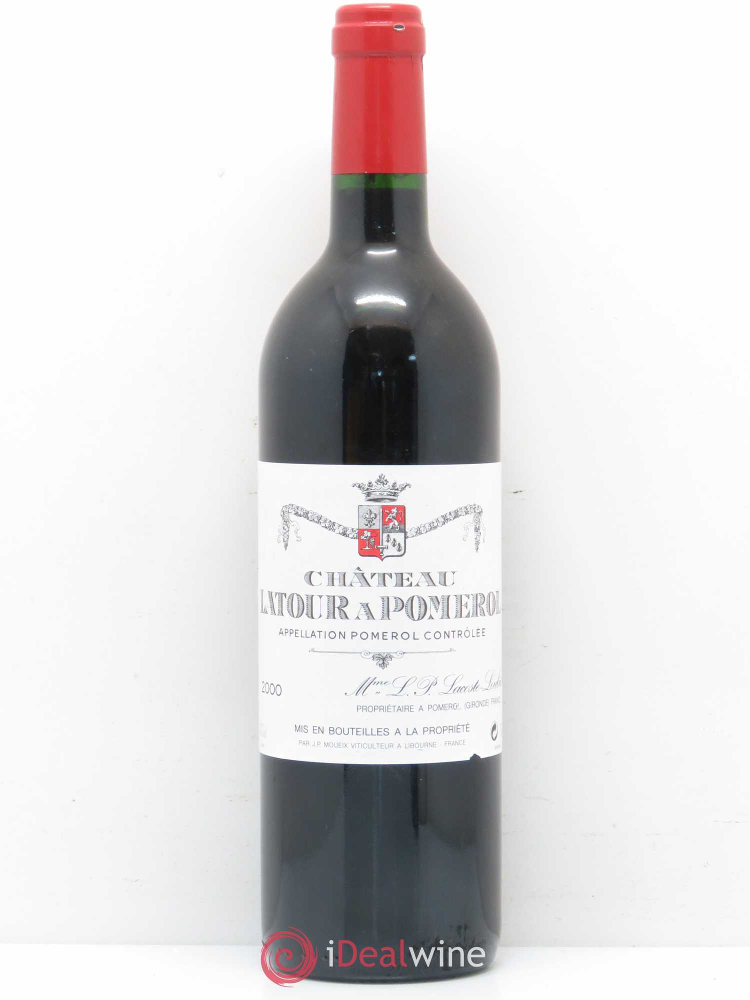 Château Latour à Pomerol 2000 - Lot de 1 bouteille - 0