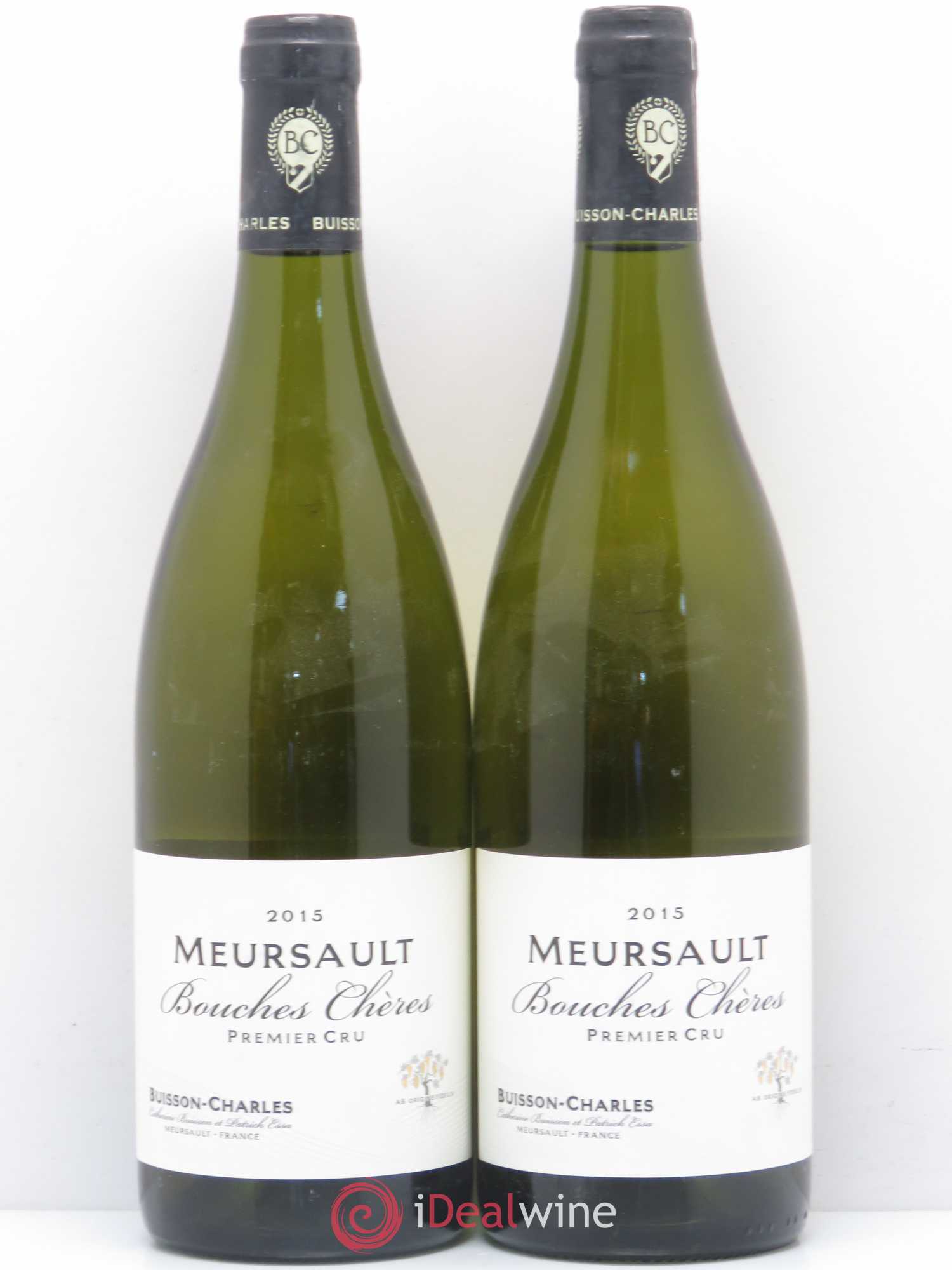 Meursault 1er Cru Bouches-Chères Buisson-Charles 2015 - Posten von 2 Flaschen - 0