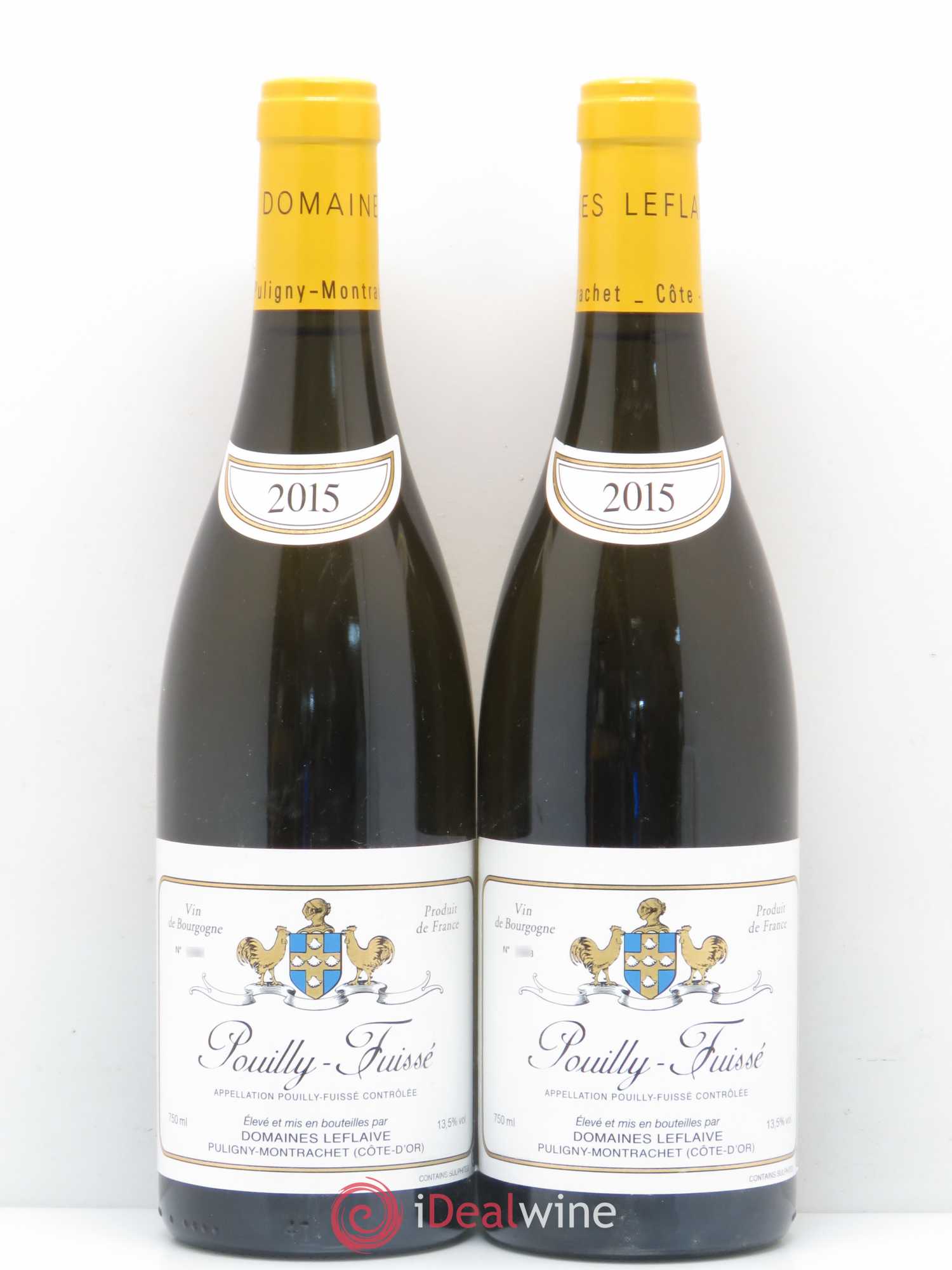 Pouilly-Fuissé Domaine Leflaive 2015 - Lot de 2 bouteilles - 0