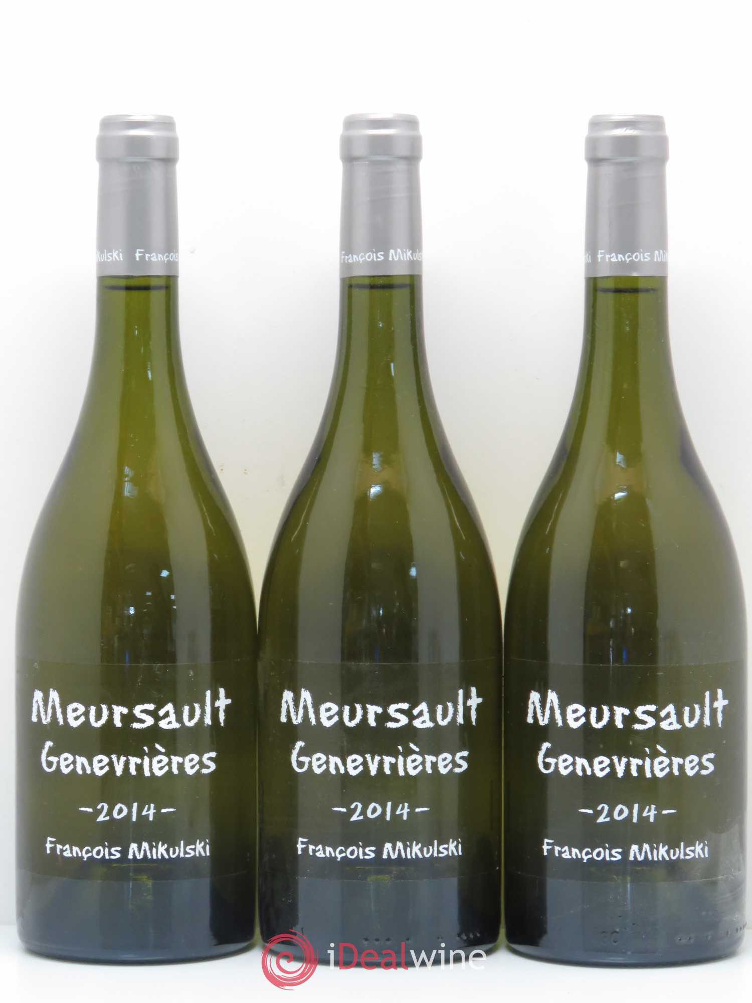 Meursault 1er Cru Gevevrières Mikulski 2014 - Posten von 3 Flaschen - 0
