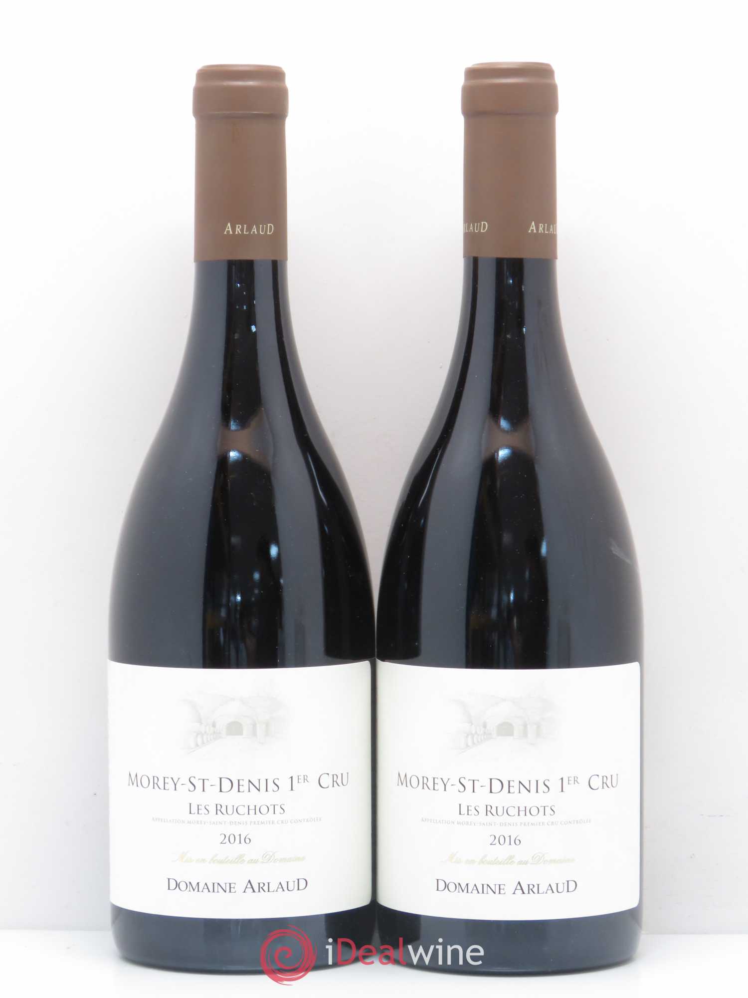 Morey-Saint-Denis 1er Cru Les Ruchots Domaine Arlaud 2016 - Lot de 2 bouteilles - 0