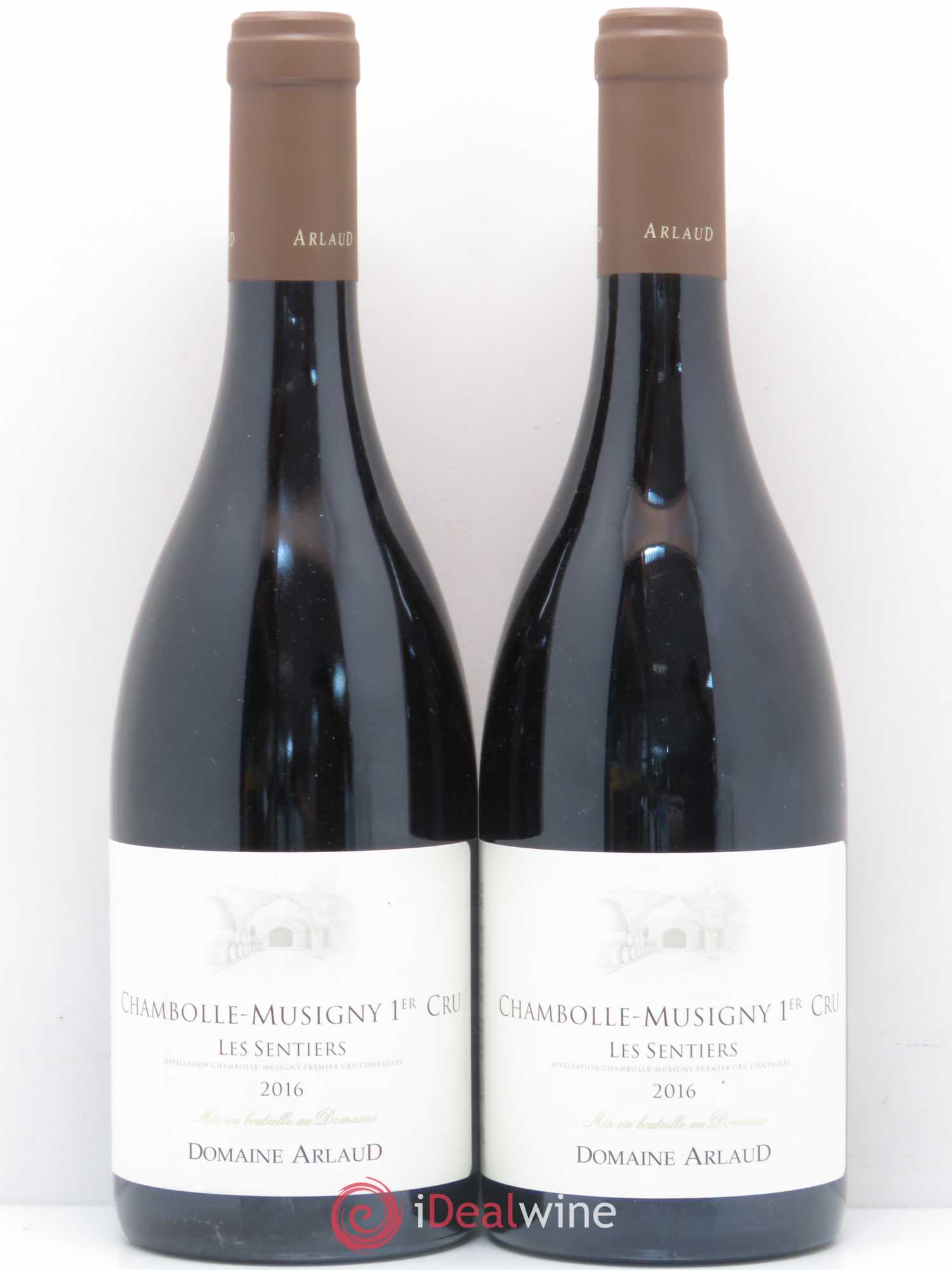 Chambolle-Musigny 1er Cru Les Sentiers Domaine Arlaud 2016 - Posten von 2 Flaschen - 0