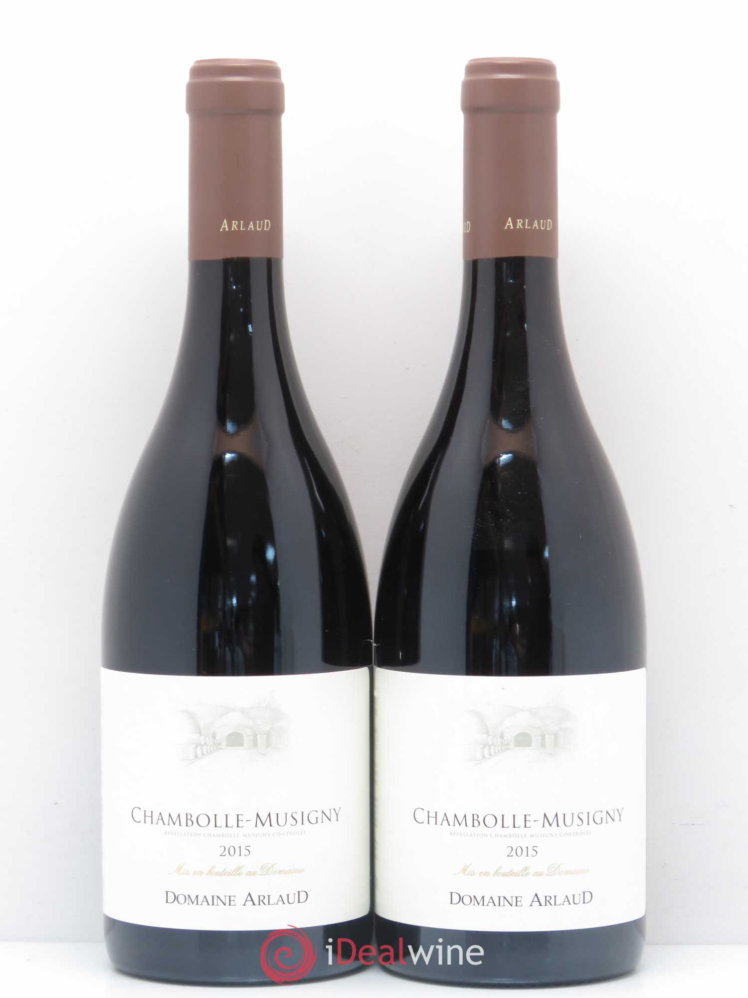 Chambolle-Musigny Domaine Arlaud 2015 - Lot de 2 bouteilles - 0